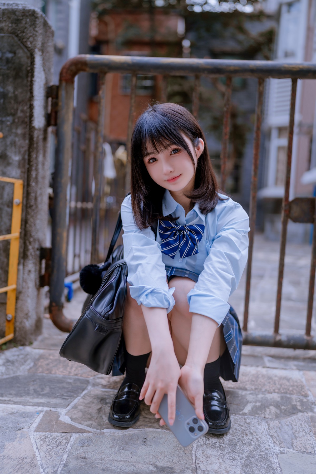 xgyw.top_网络美女桜井宁宁JK之居家主题脱JK制服露性感白色内衣秀丰满身材诱惑写真66P