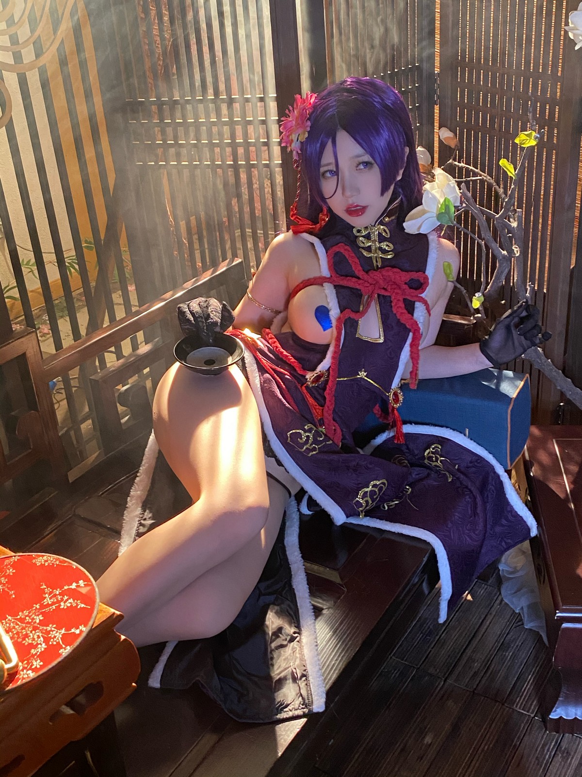 xgyw.top_网络美女一北亦北奶光新春旗袍主题私房性感真空旗袍露豪乳遮点极致诱惑写真42P