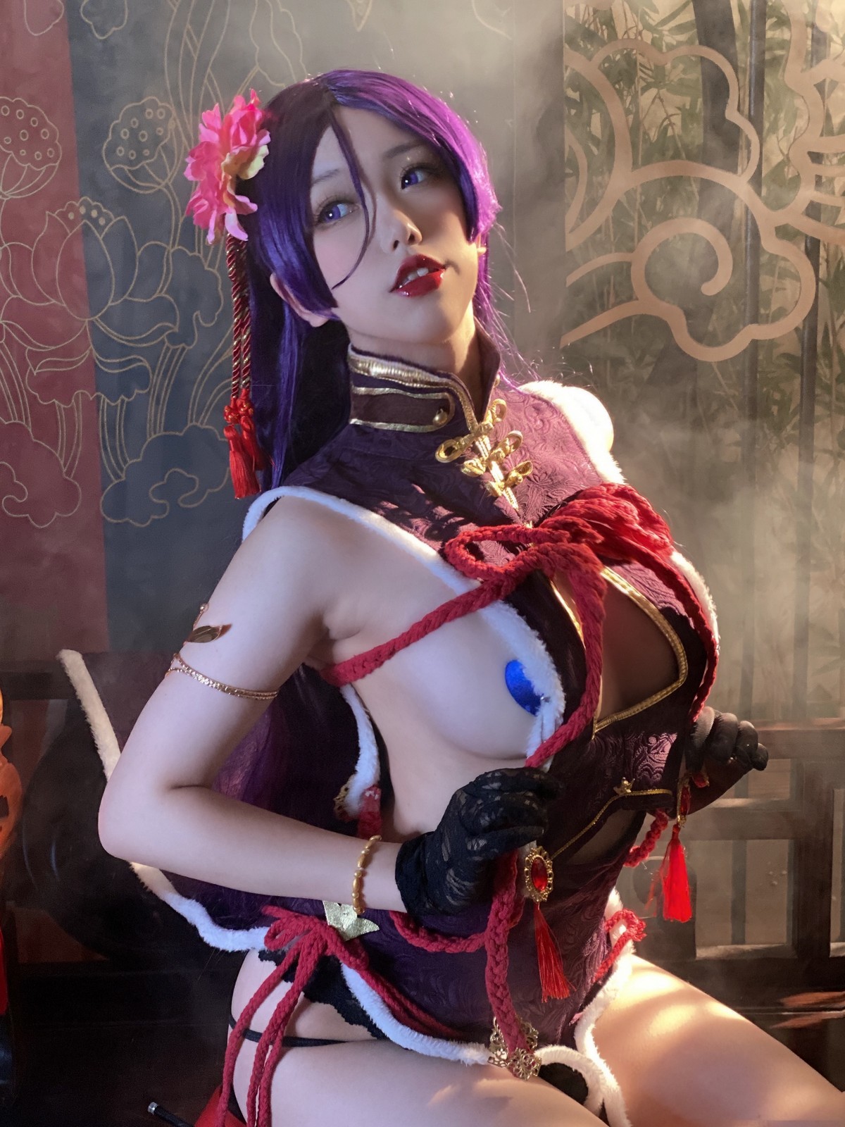 xgyw.top_网络美女一北亦北奶光新春旗袍主题私房性感真空旗袍露豪乳遮点极致诱惑写真42P