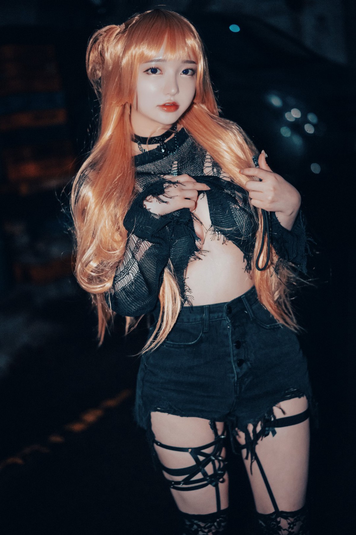 xgyw.top_[DJAWA]No.114_Yeeun_Backout Queen Misa主题脱黑色缕空服饰露火辣身材诱惑写真111P