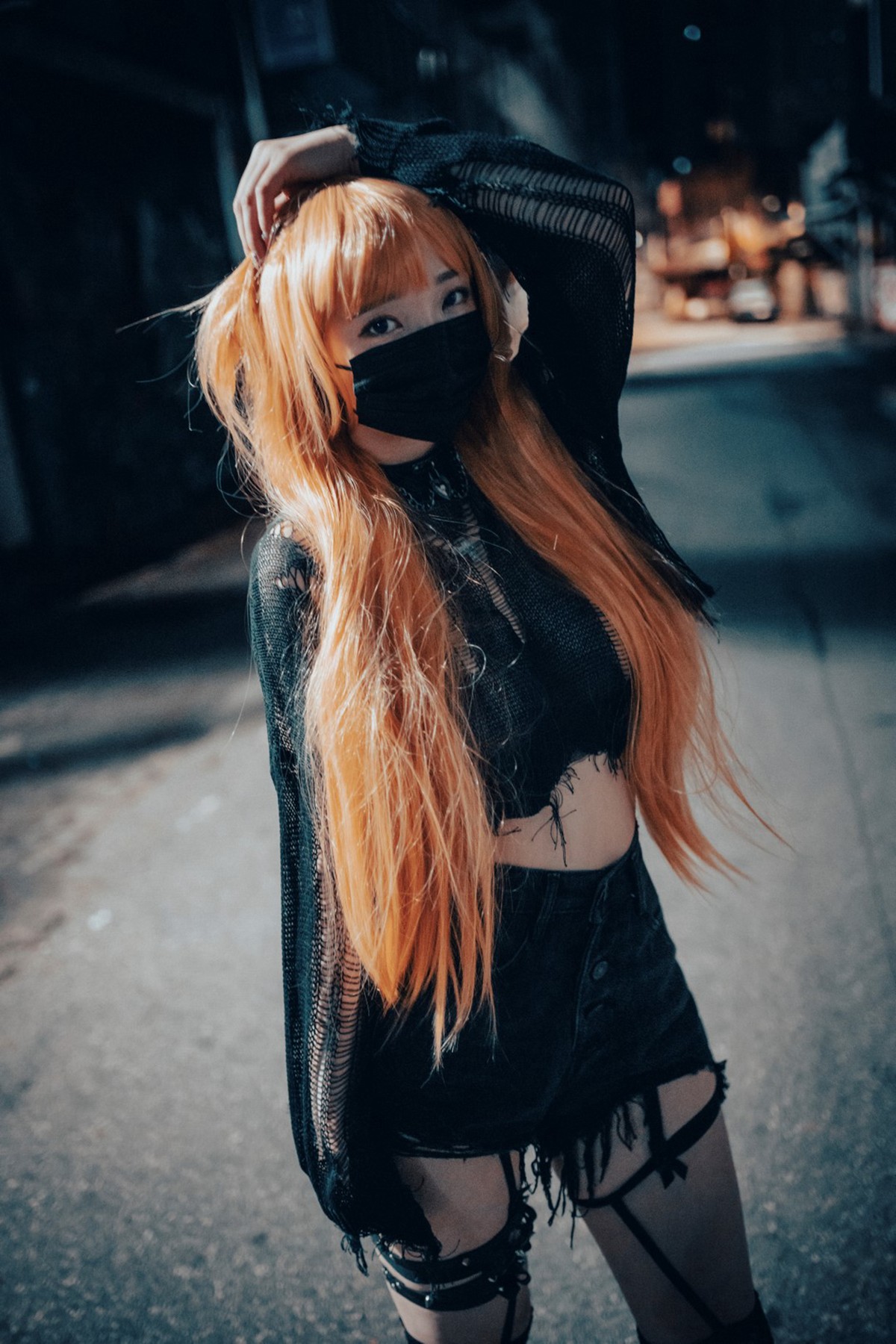 xgyw.top_[DJAWA]No.114_Yeeun_Backout Queen Misa主题脱黑色缕空服饰露火辣身材诱惑写真111P