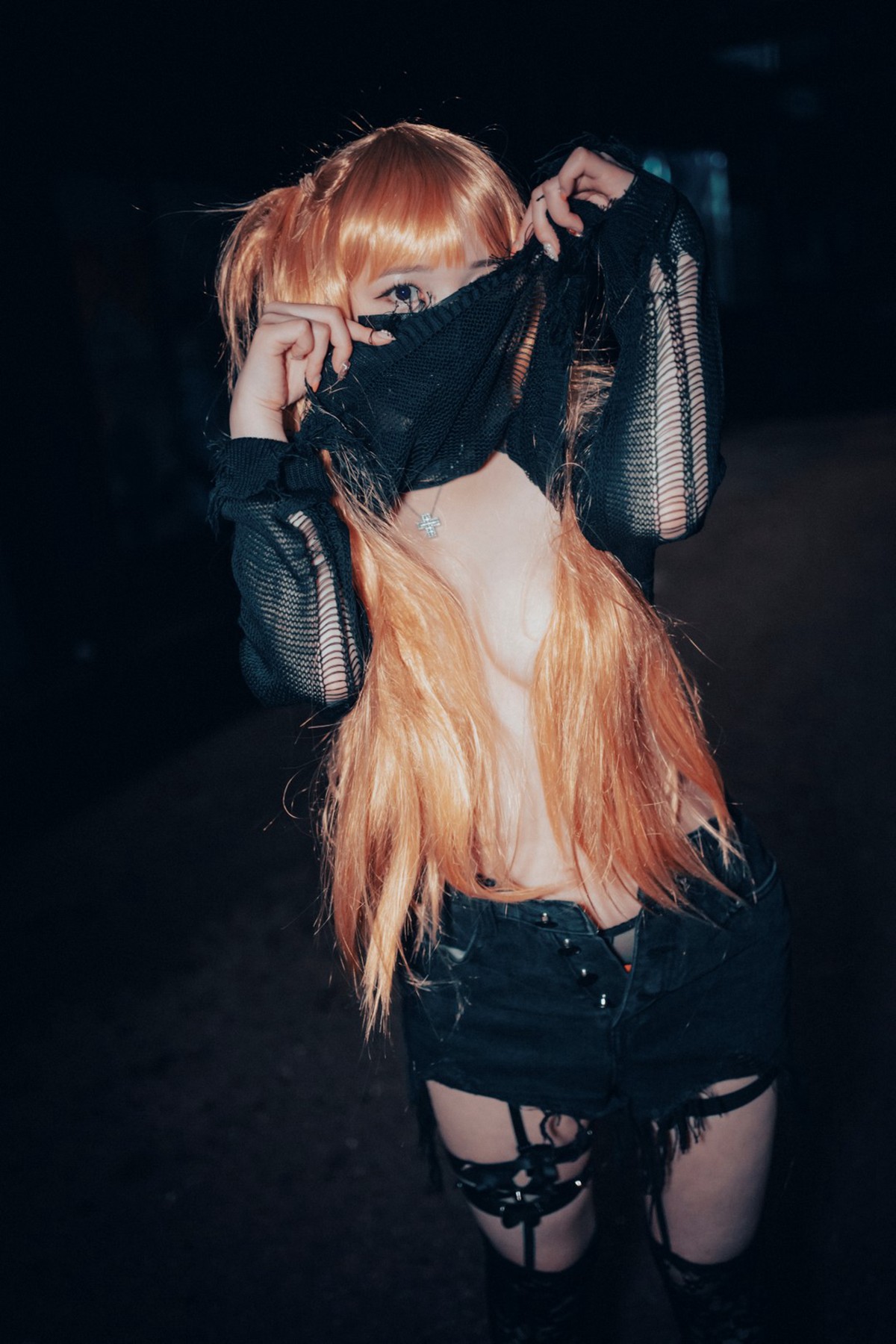 xgyw.top_[DJAWA]No.114_Yeeun_Backout Queen Misa主题脱黑色缕空服饰露火辣身材诱惑写真111P