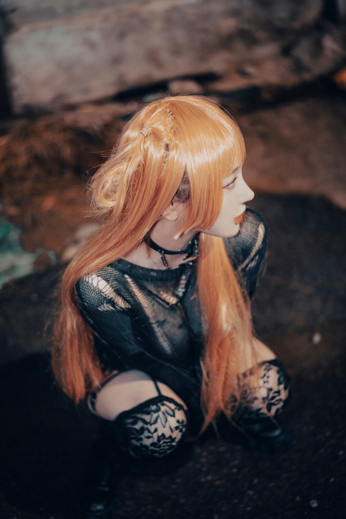 xgyw.top_[DJAWA]No.114_Yeeun_Backout Queen Misa主题脱黑色缕空服饰露火辣身材诱惑写真111P