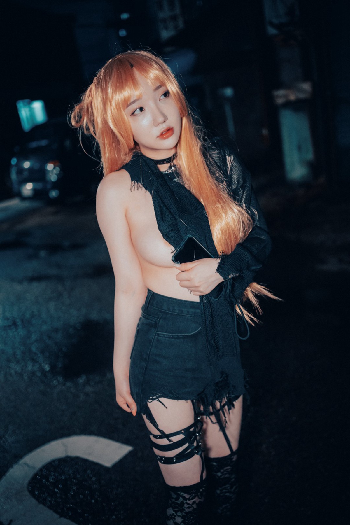 xgyw.top_[DJAWA]No.114_Yeeun_Backout Queen Misa主题脱黑色缕空服饰露火辣身材诱惑写真111P