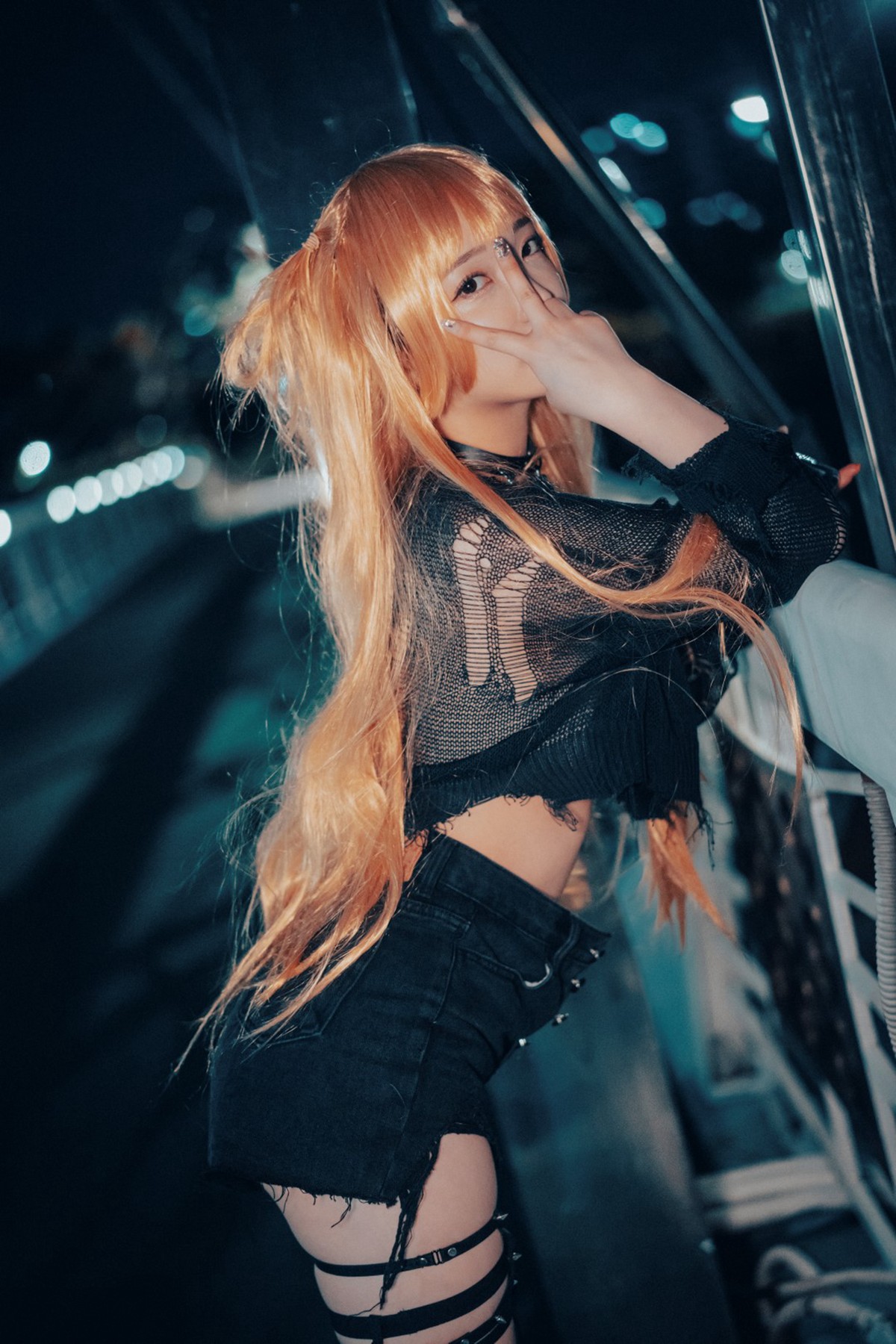 xgyw.top_[DJAWA]No.114_Yeeun_Backout Queen Misa主题脱黑色缕空服饰露火辣身材诱惑写真111P