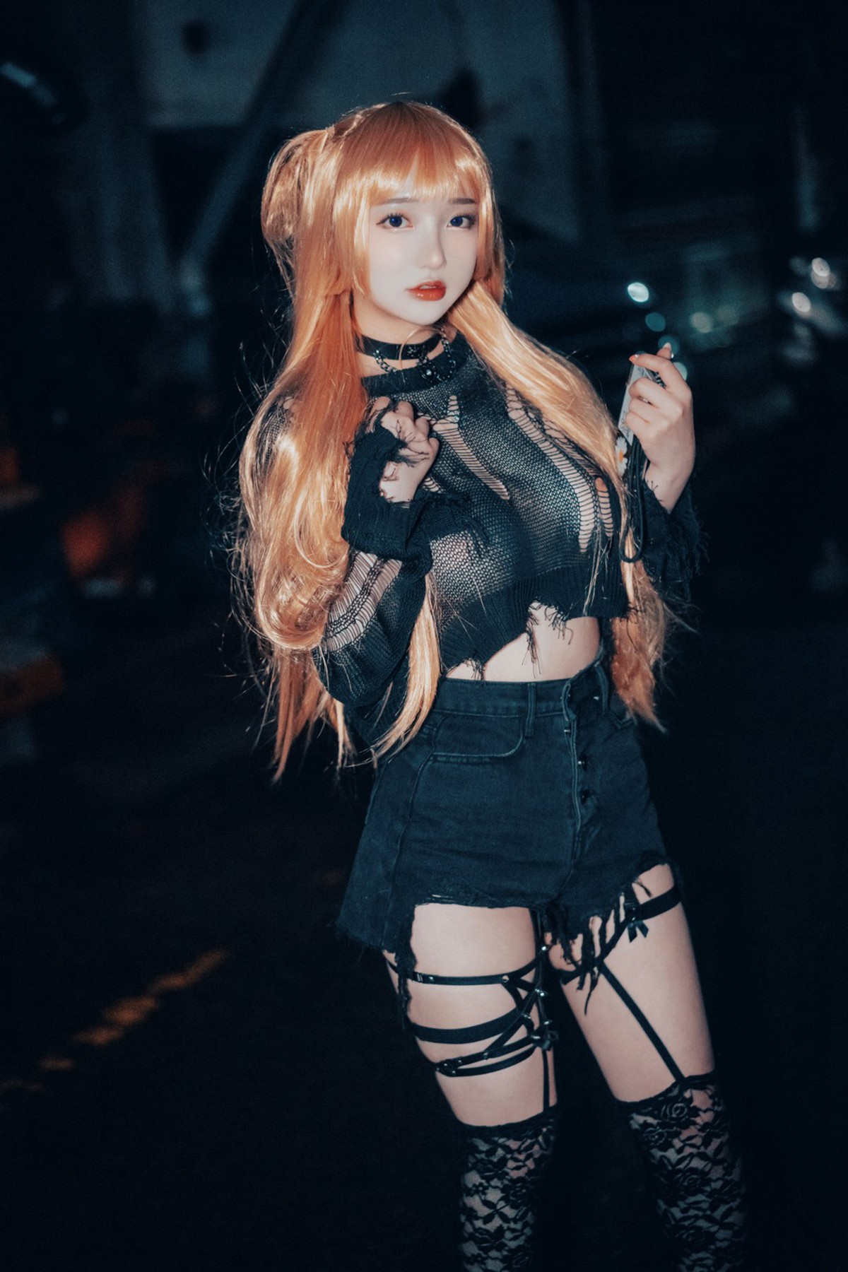 xgyw.top_[DJAWA]No.114_Yeeun_Backout Queen Misa主题脱黑色缕空服饰露火辣身材诱惑写真111P