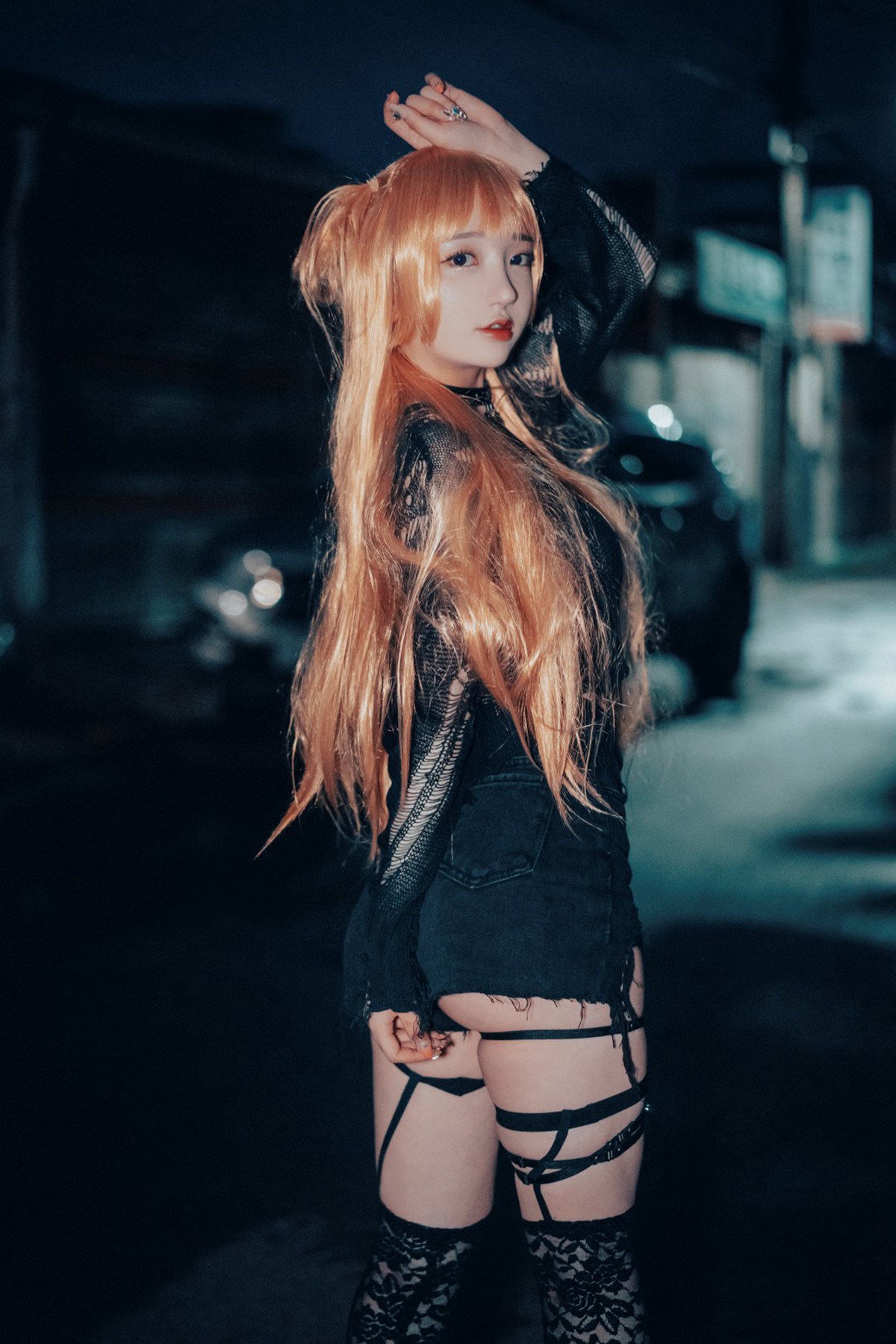 xgyw.top_[DJAWA]No.114_Yeeun_Backout Queen Misa主题脱黑色缕空服饰露火辣身材诱惑写真111P