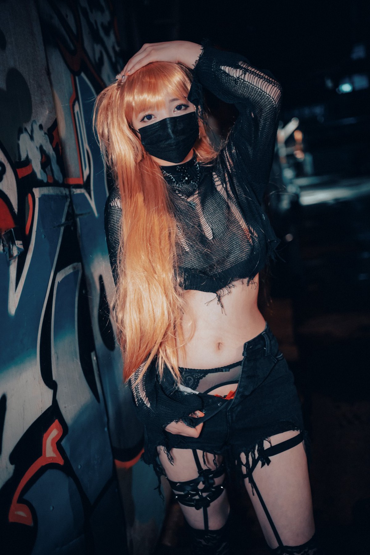 xgyw.top_[DJAWA]No.114_Yeeun_Backout Queen Misa主题脱黑色缕空服饰露火辣身材诱惑写真111P