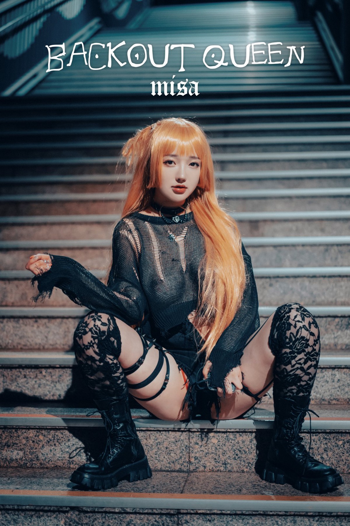 xgyw.top_[DJAWA]No.114_Yeeun_Backout Queen Misa主题脱黑色缕空服饰露火辣身材诱惑写真111P