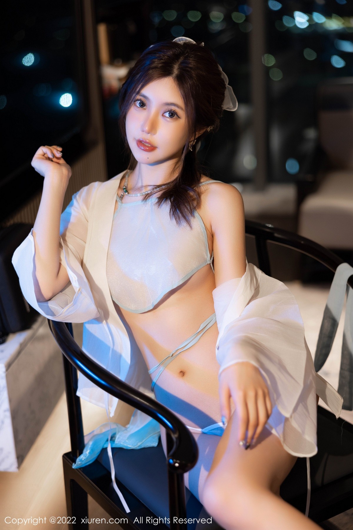 xgyw.top_XiuRen第5219期_女神绮里嘉ula海南心愿旅拍白色轻透古装肚兜秀完美身材诱惑写真62P