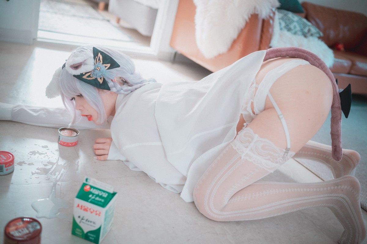 xgyw.top_[DJAWA]No.124_模特Zia_Perrault The Milk Thief主题薄透白衬衫配蕾丝吊袜诱惑写真69P