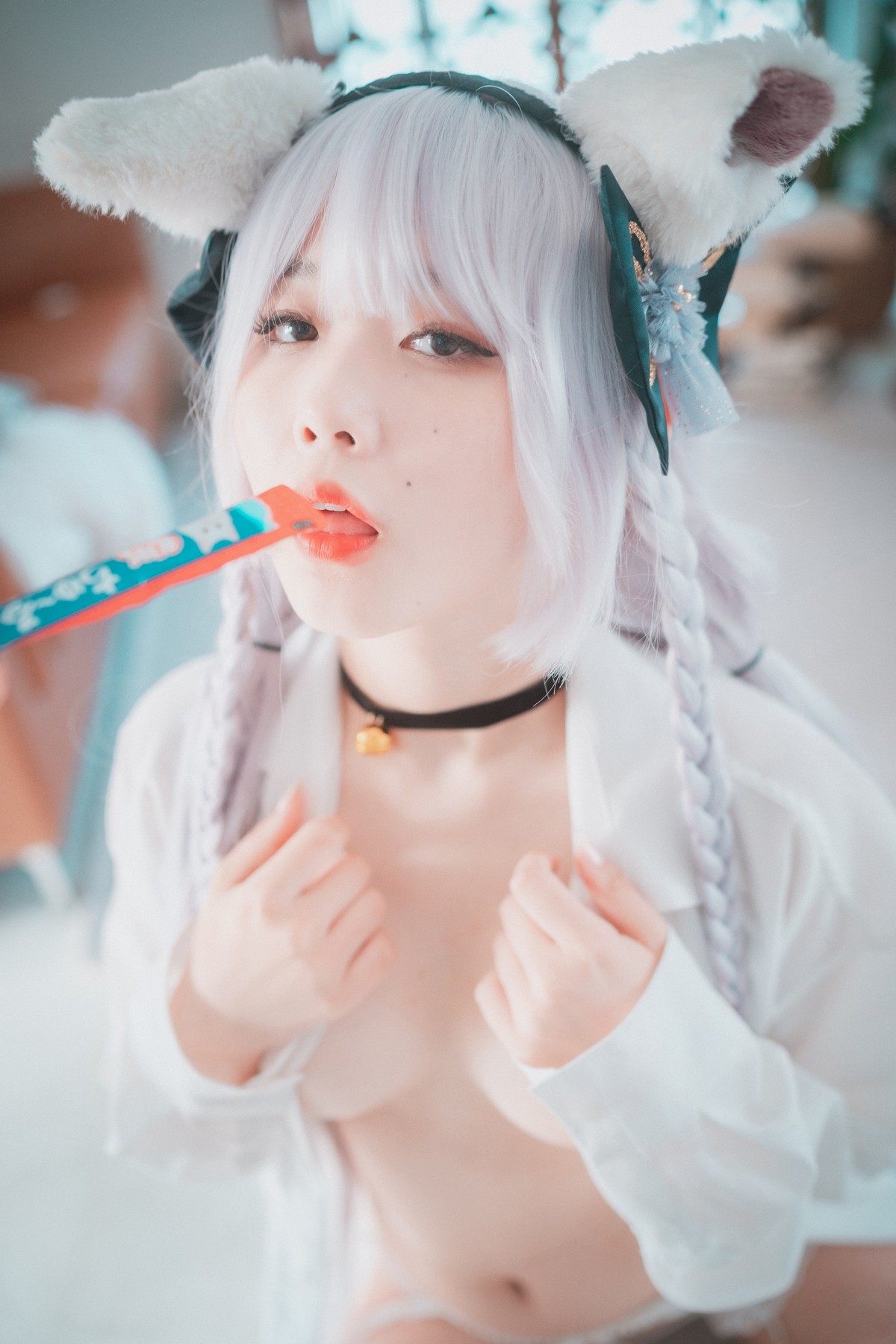 xgyw.top_[DJAWA]No.124_模特Zia_Perrault The Milk Thief主题薄透白衬衫配蕾丝吊袜诱惑写真69P