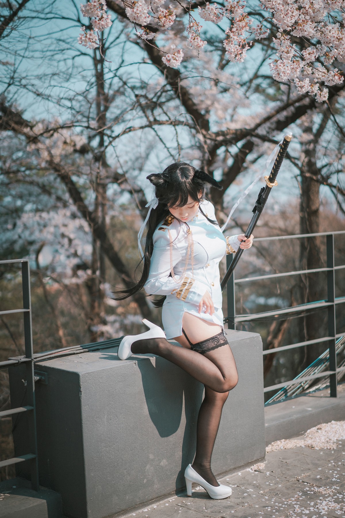 xgyw.top_[DJAWA]No.128_模特Mimmi_Azur Lane IJN Atago主题户外超薄黑丝秀翘臀诱惑写真61P