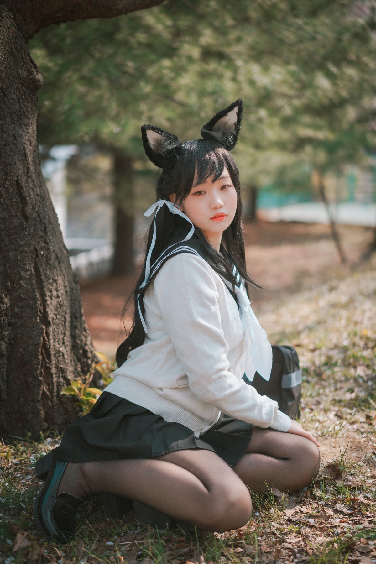 xgyw.top_[DJAWA]No.128_模特Mimmi_Azur Lane IJN Atago主题户外超薄黑丝秀翘臀诱惑写真61P