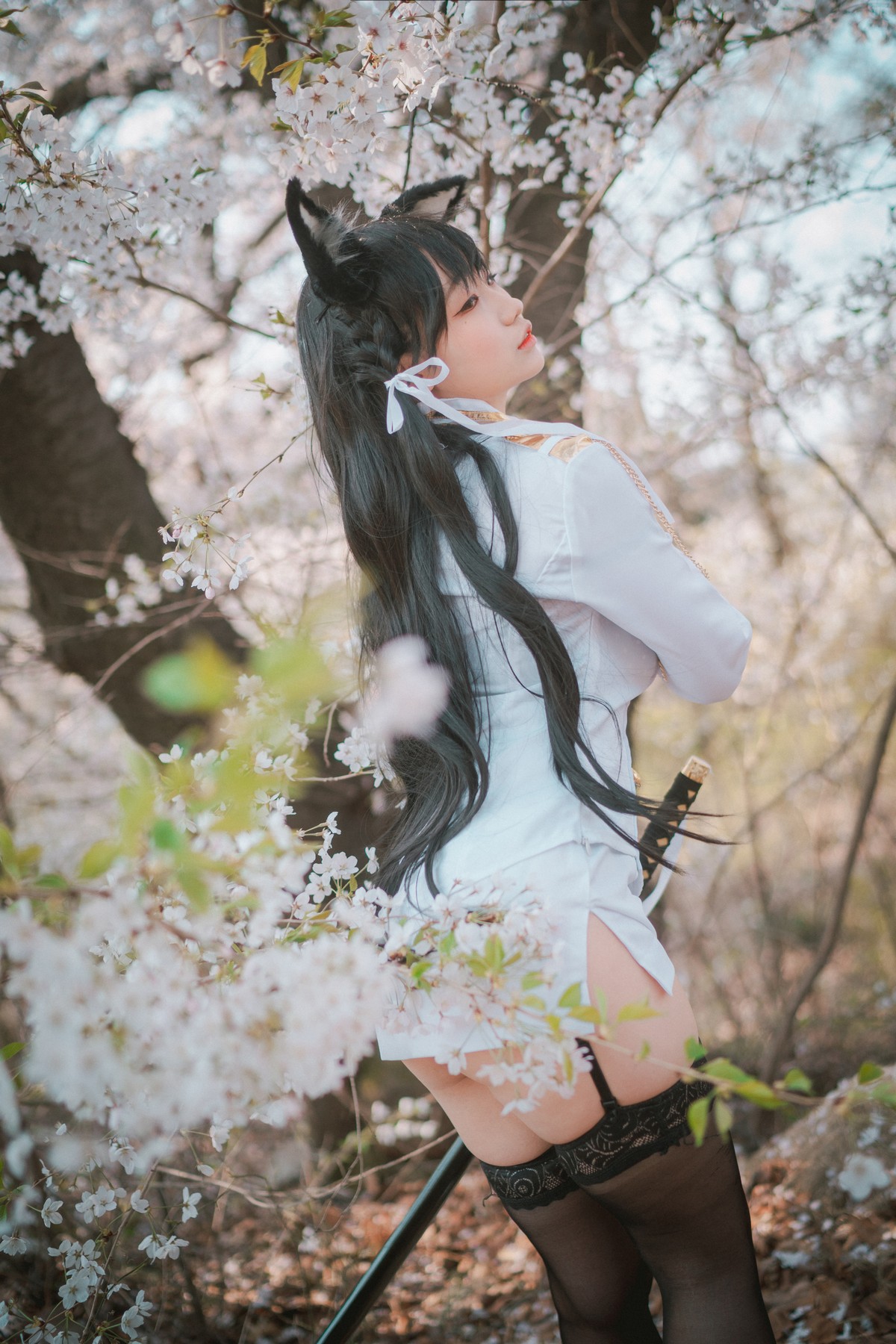 xgyw.top_[DJAWA]No.128_模特Mimmi_Azur Lane IJN Atago主题户外超薄黑丝秀翘臀诱惑写真61P