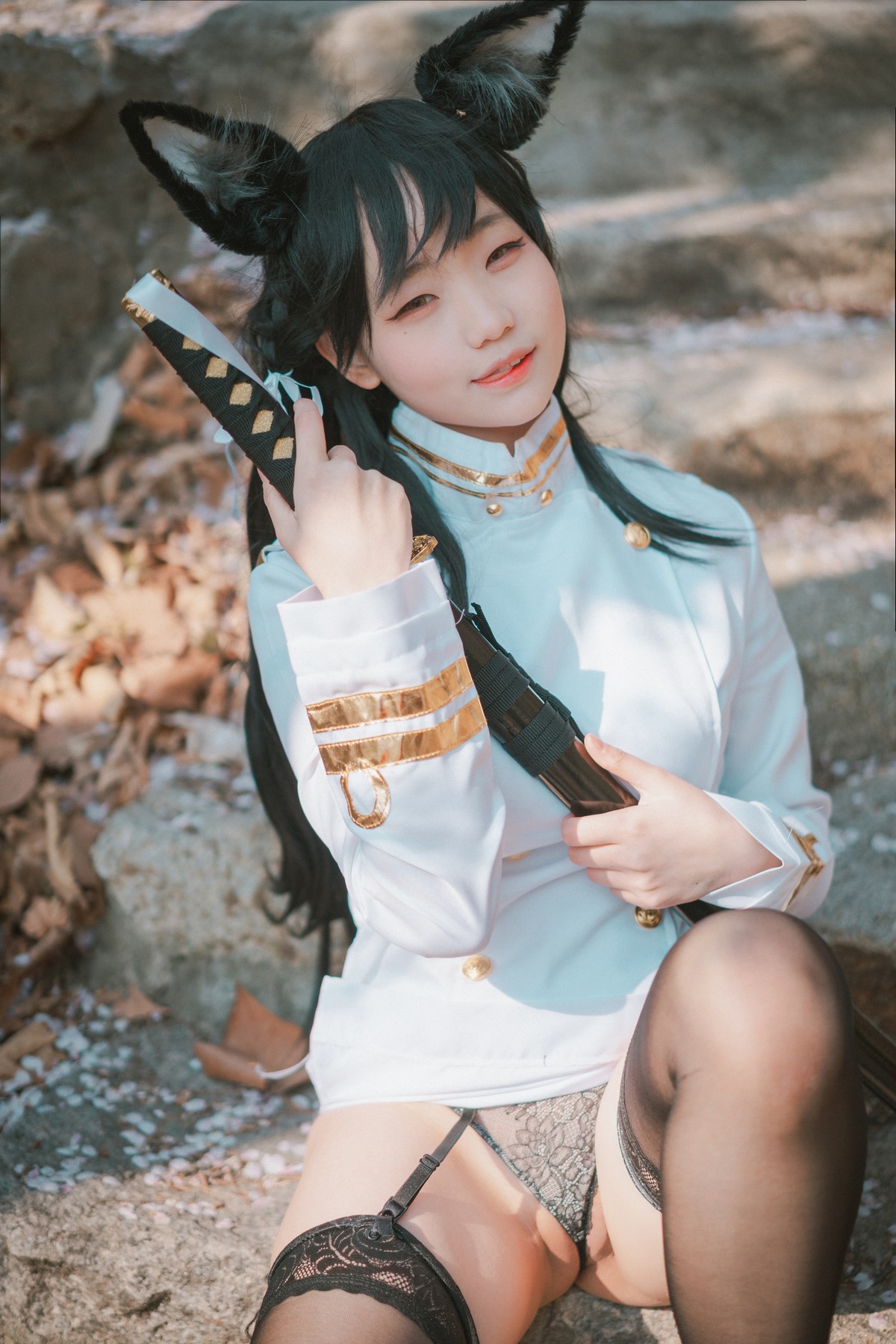 xgyw.top_[DJAWA]No.128_模特Mimmi_Azur Lane IJN Atago主题户外超薄黑丝秀翘臀诱惑写真61P
