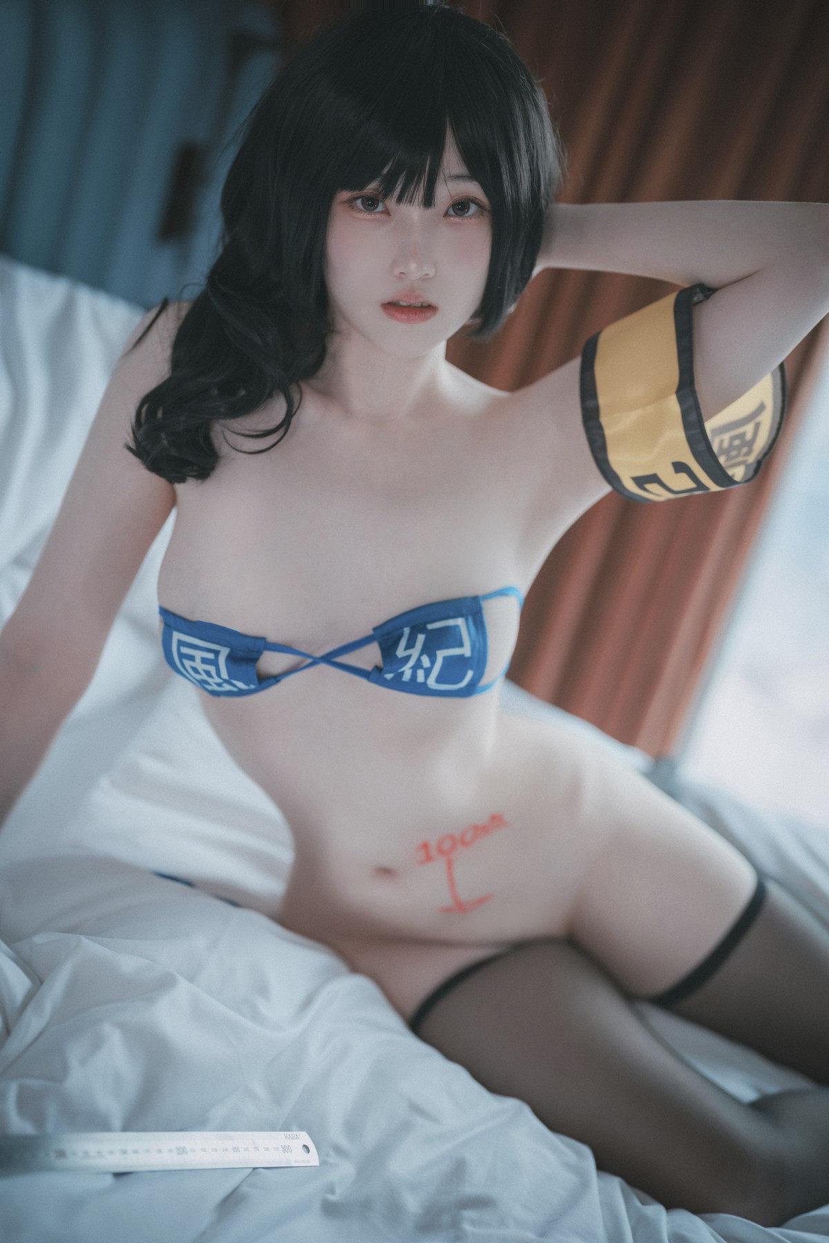 xgyw.top_[DJAWA]No.132_模特BamBi_Moral Guardian of School主题半脱露情趣内衣惹火诱惑写真120P