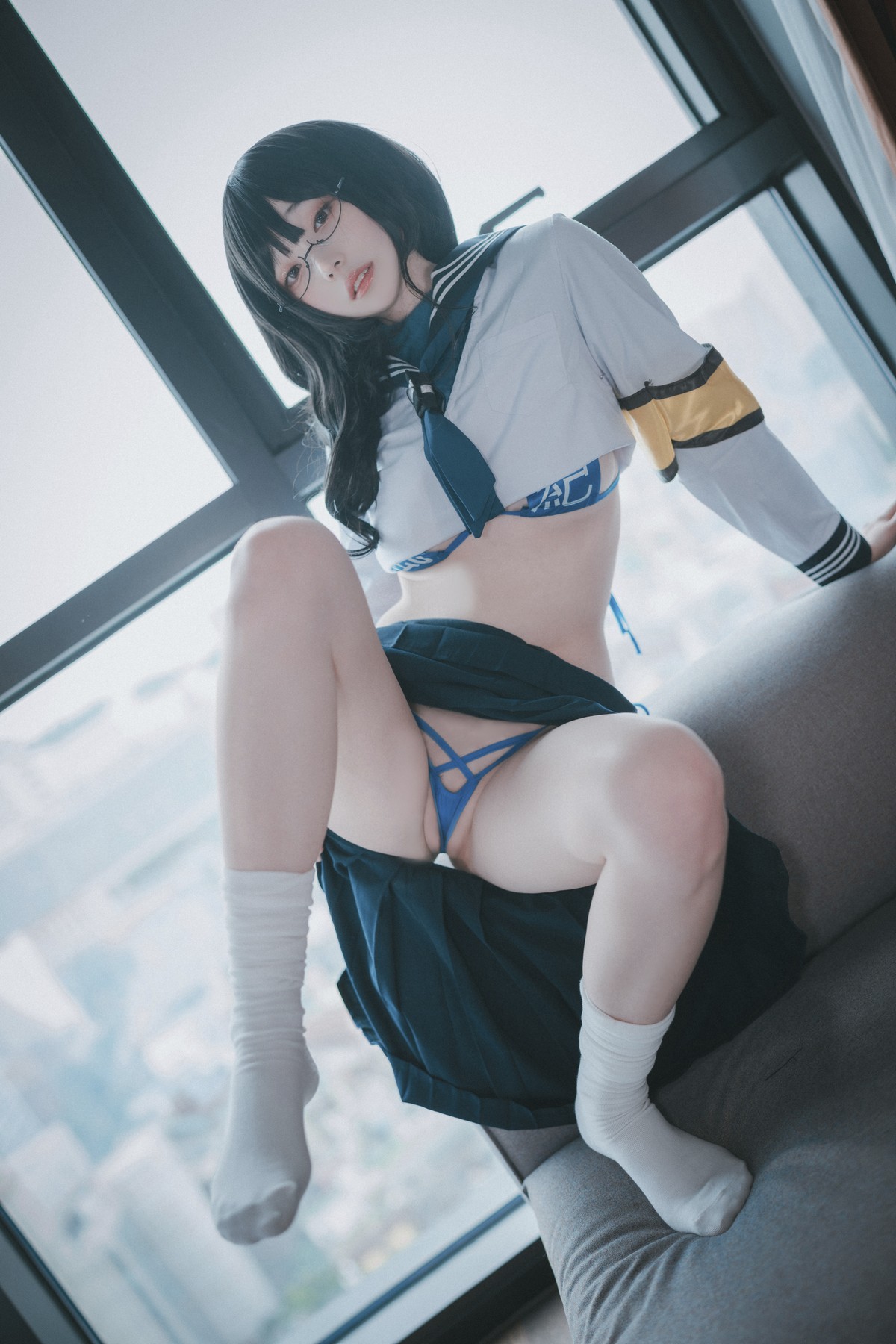 xgyw.top_[DJAWA]No.132_模特BamBi_Moral Guardian of School主题半脱露情趣内衣惹火诱惑写真120P
