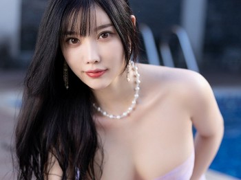 [XiaoYu画语界]Vol.816_校花杨晨晨Yome海南自拍户外泳池轻透长裙秀完美身材骚扰写真83P