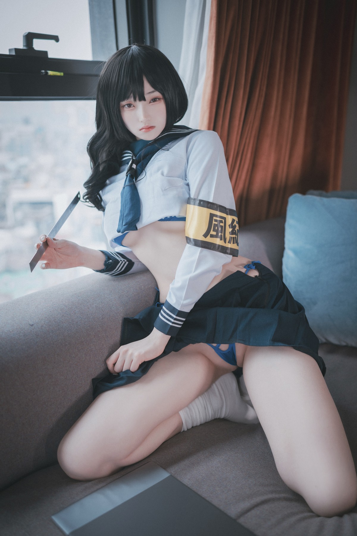 xgyw.top_[DJAWA]No.132_模特BamBi_Moral Guardian of School主题半脱露情趣内衣惹火诱惑写真120P