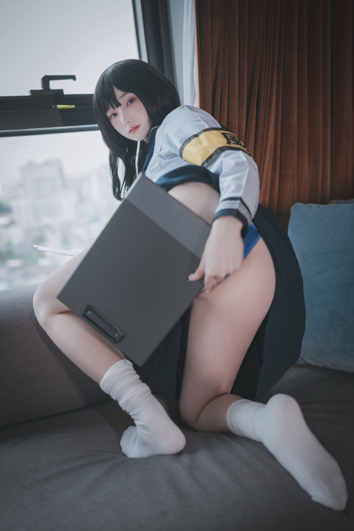 xgyw.top_[DJAWA]No.132_模特BamBi_Moral Guardian of School主题半脱露情趣内衣惹火诱惑写真120P