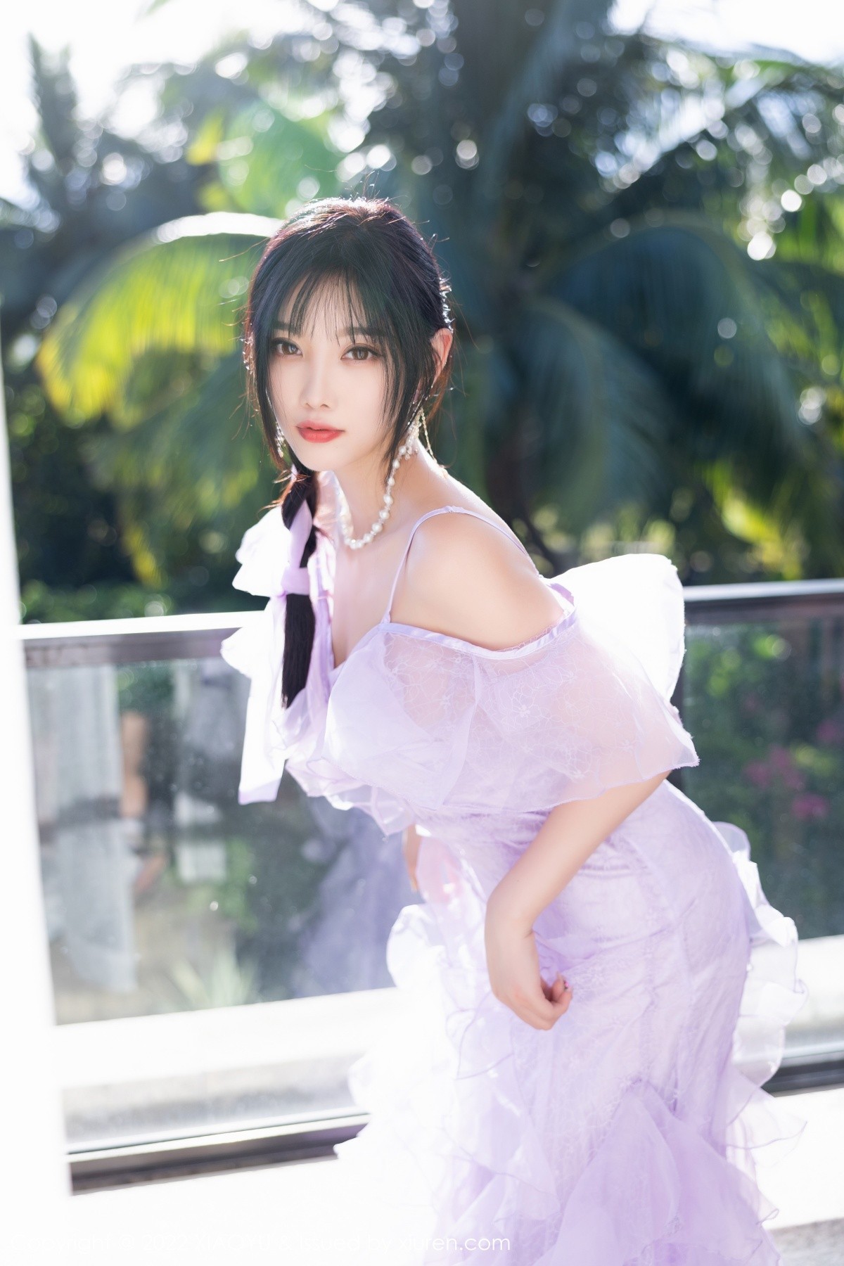 xgyw.top_[XiaoYu画语界]Vol.816_女神杨晨晨Yome海南旅拍户外泳池轻透长裙秀完美身材诱惑写真83P