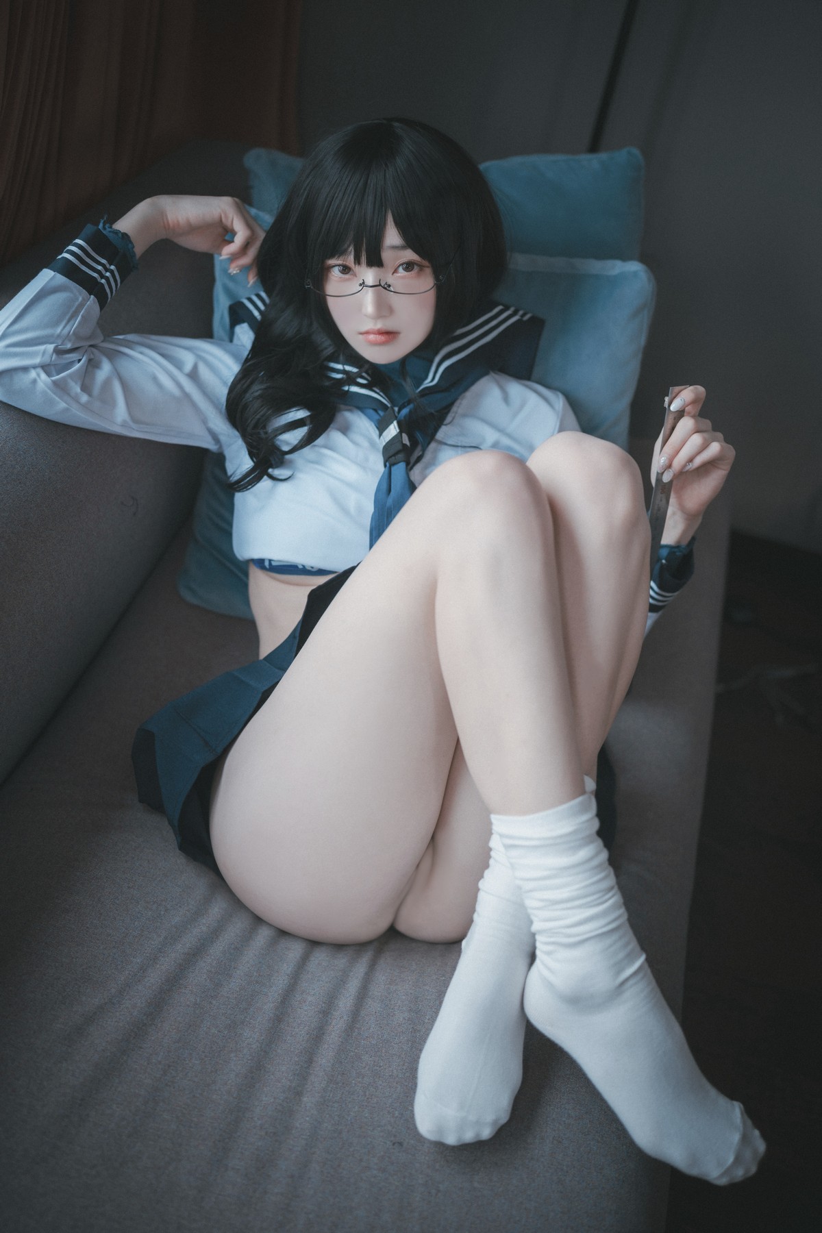 xgyw.top_[DJAWA]No.132_模特BamBi_Moral Guardian of School主题半脱露情趣内衣惹火诱惑写真120P