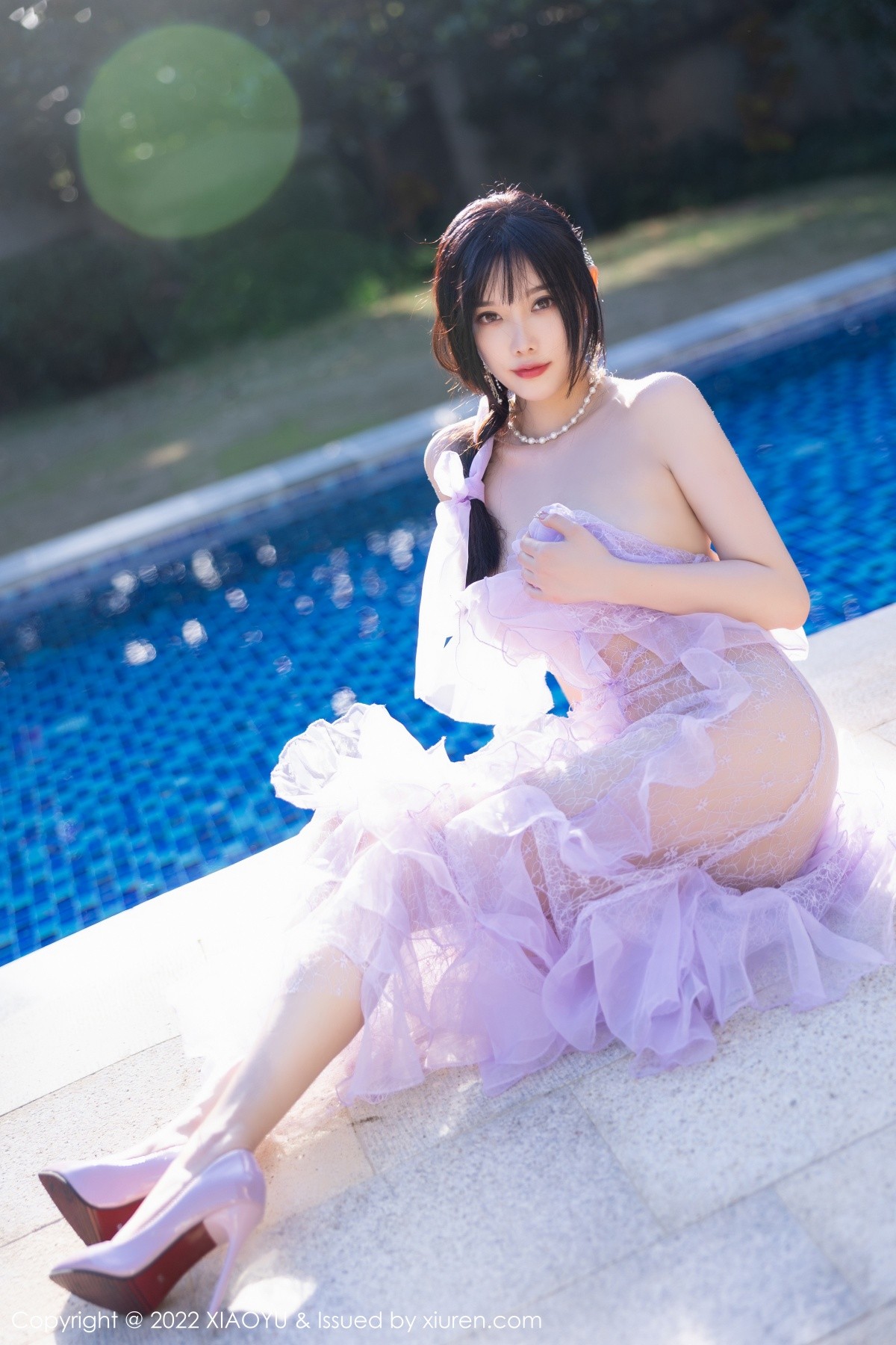 xgyw.top_[XiaoYu画语界]Vol.816_女神杨晨晨Yome海南旅拍户外泳池轻透长裙秀完美身材诱惑写真83P