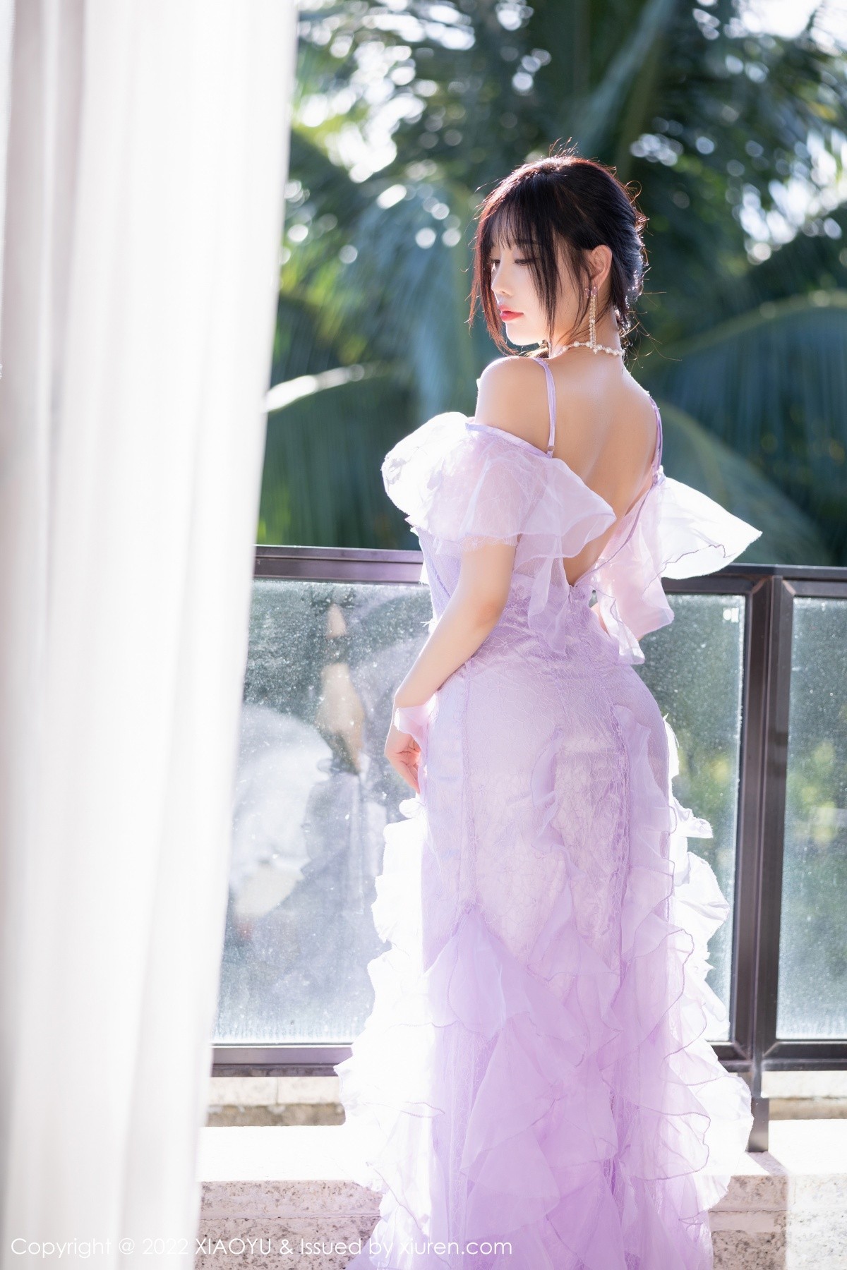 xgyw.top_[XiaoYu画语界]Vol.816_女神杨晨晨Yome海南旅拍户外泳池轻透长裙秀完美身材诱惑写真83P