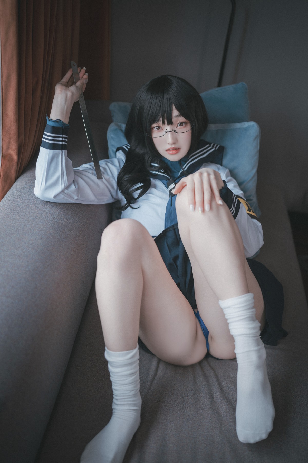 xgyw.top_[DJAWA]No.132_模特BamBi_Moral Guardian of School主题半脱露情趣内衣惹火诱惑写真120P