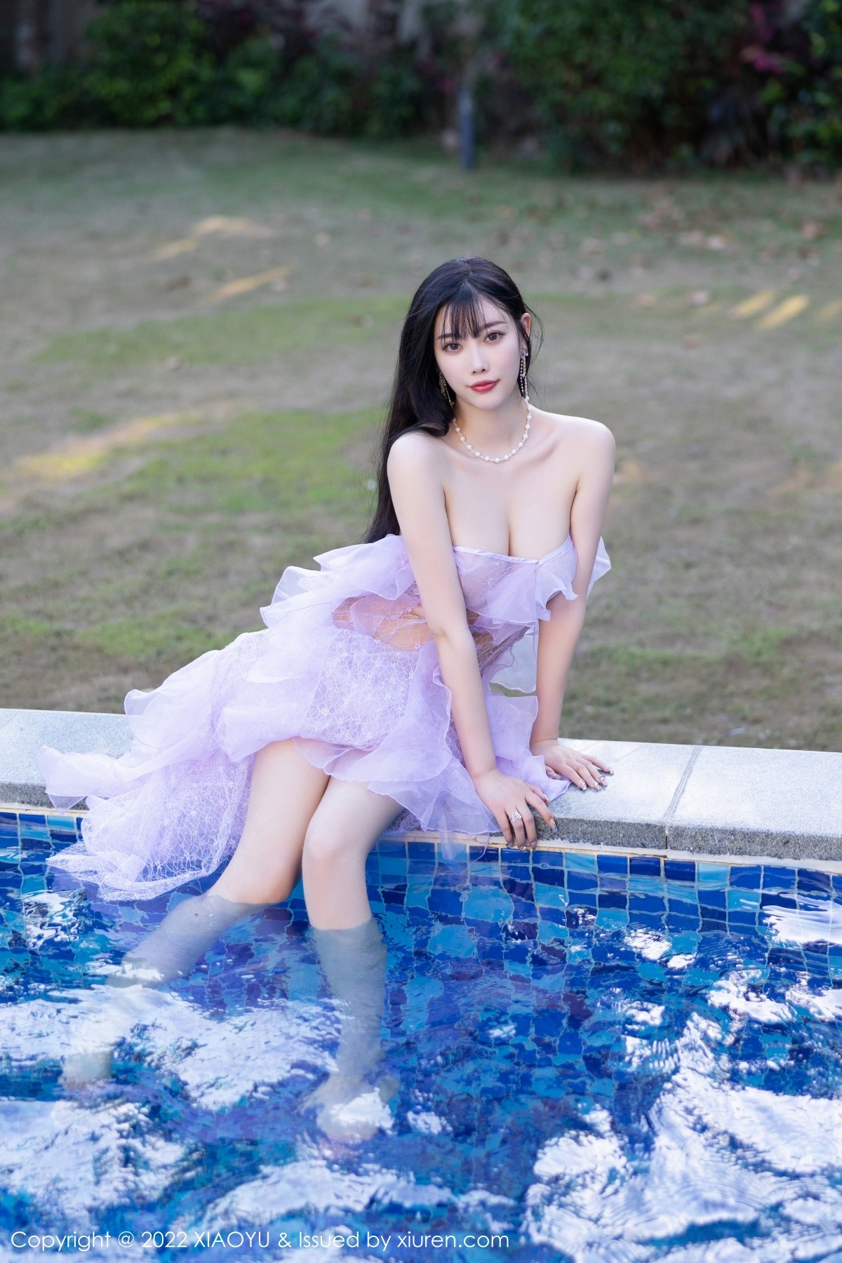 xgyw.top_[XiaoYu画语界]Vol.816_女神杨晨晨Yome海南旅拍户外泳池轻透长裙秀完美身材诱惑写真83P