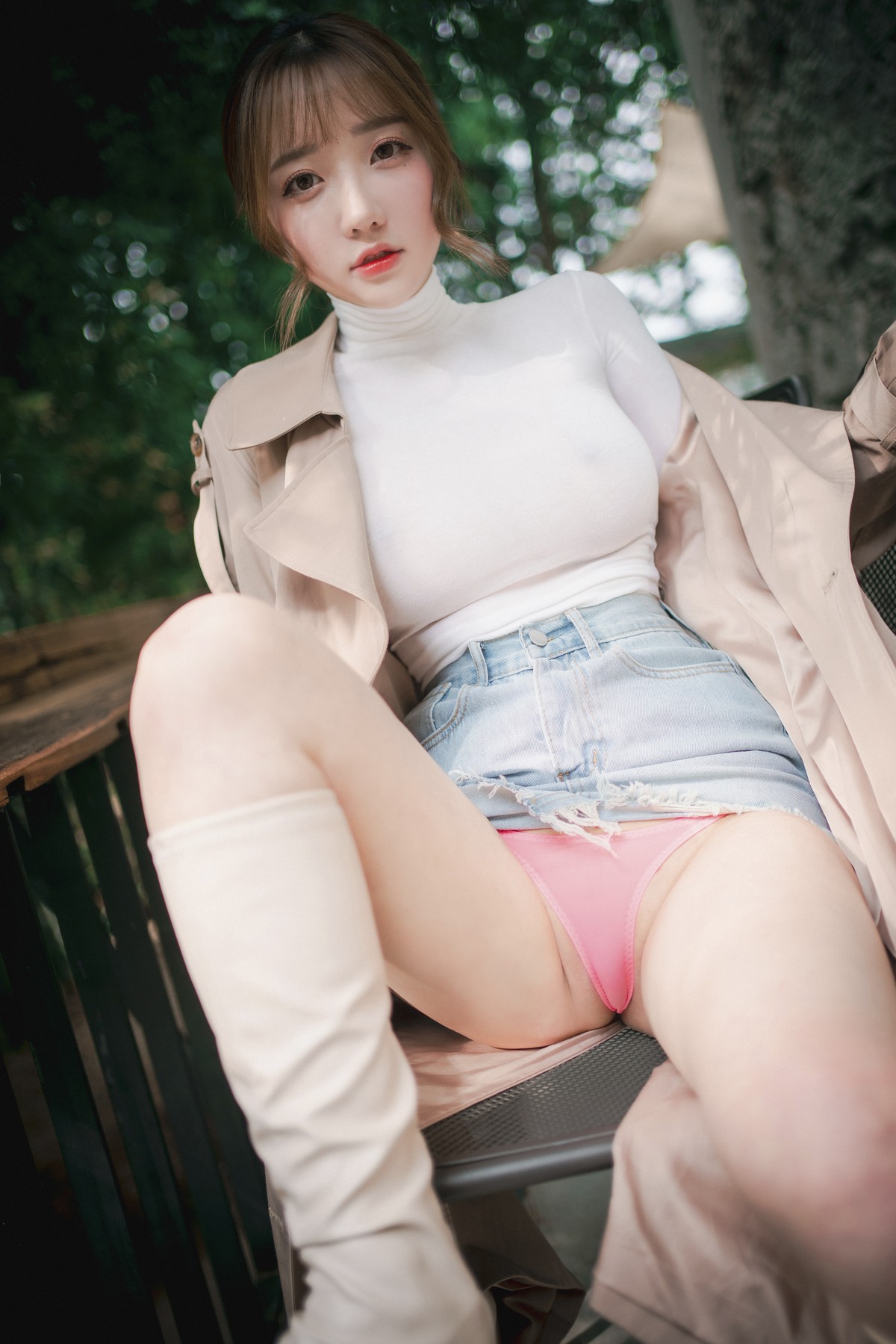 xgyw.top_[DJAWA]No.135_模特Yeeun_A Snap of Intimacy主题性感真空白T秀傲人豪乳诱惑写真150P