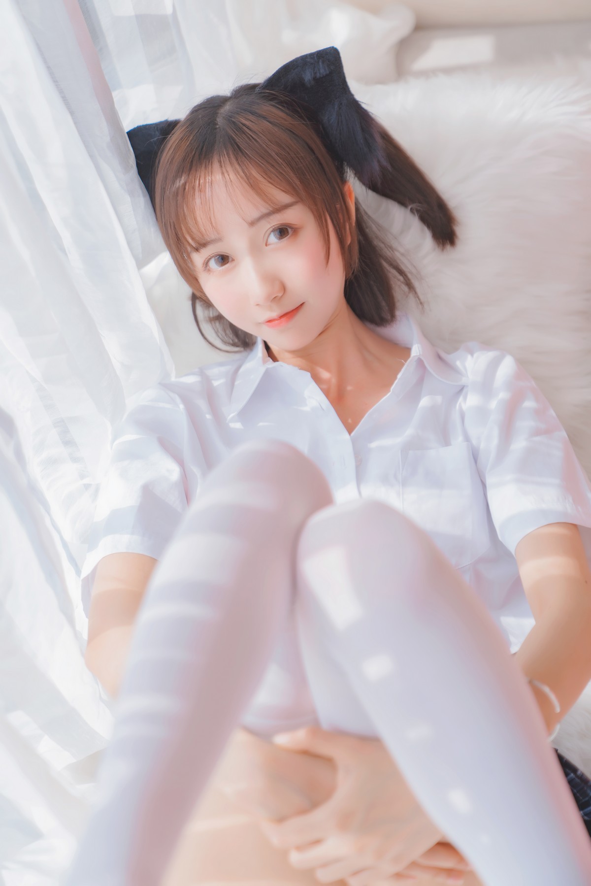 xgyw.top_萌系小姐姐木绵绵OwO怀中猫主题私房猫女郎装扮性感短裙秀翘臀撩人诱惑写真68P