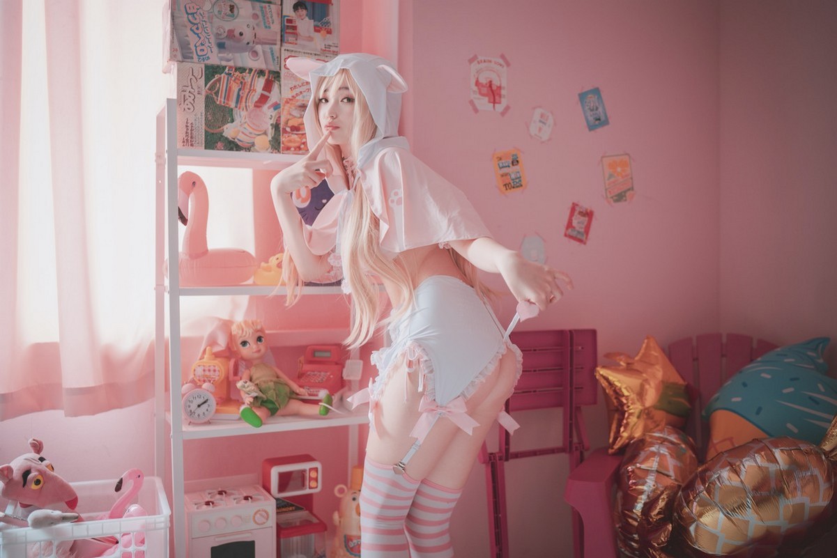 xgyw.top_[DJAWA]No.137_模特BamBi_Ángel de Rosa主题私房性感内衣配白丝袜迷人诱惑写真49P
