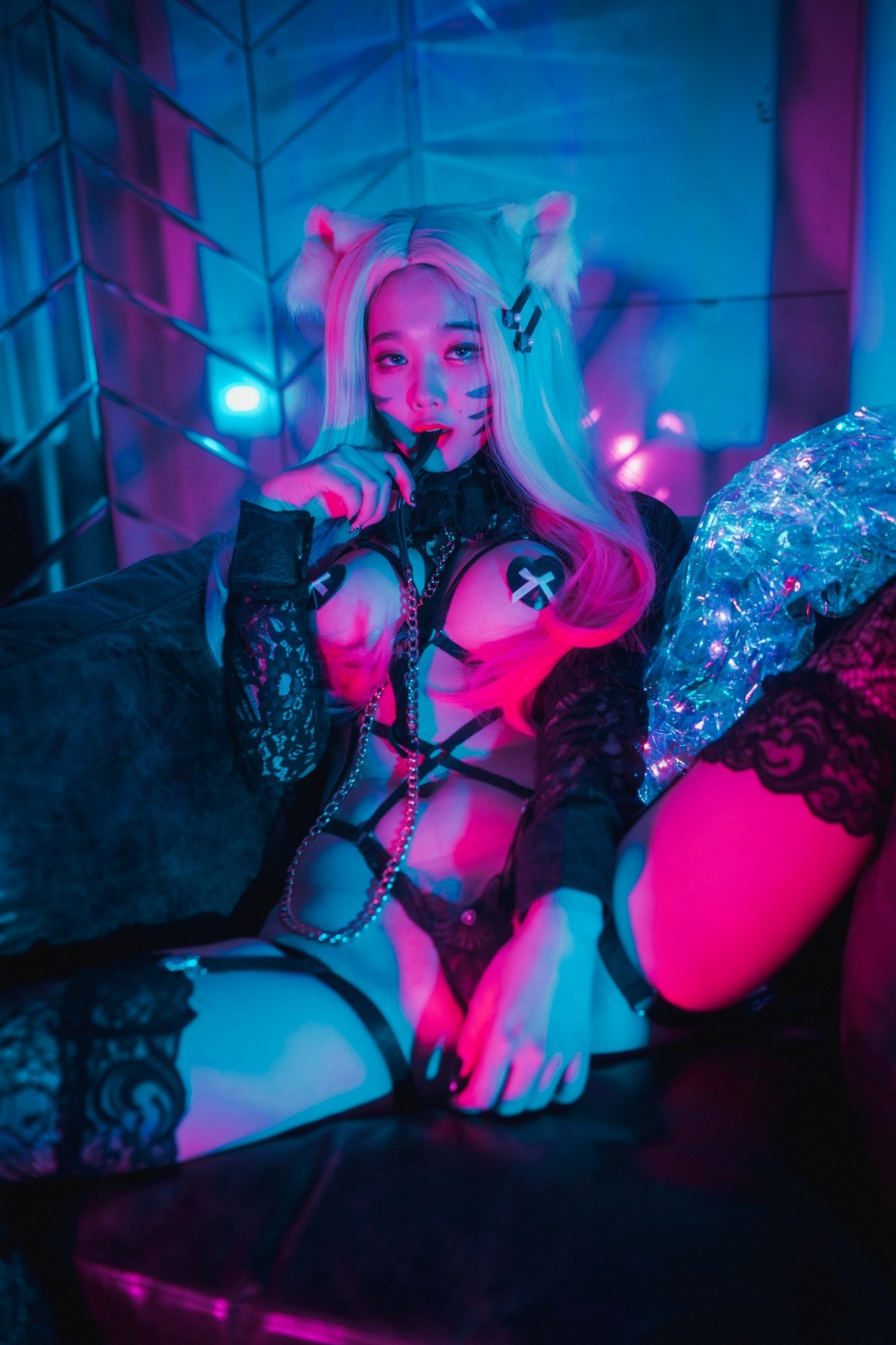xgyw.top_[DJAWA]No.136_模特Zia_Ahri The Baddest主题半脱露缕空内衣配丁字裤撩人诱惑写真118P