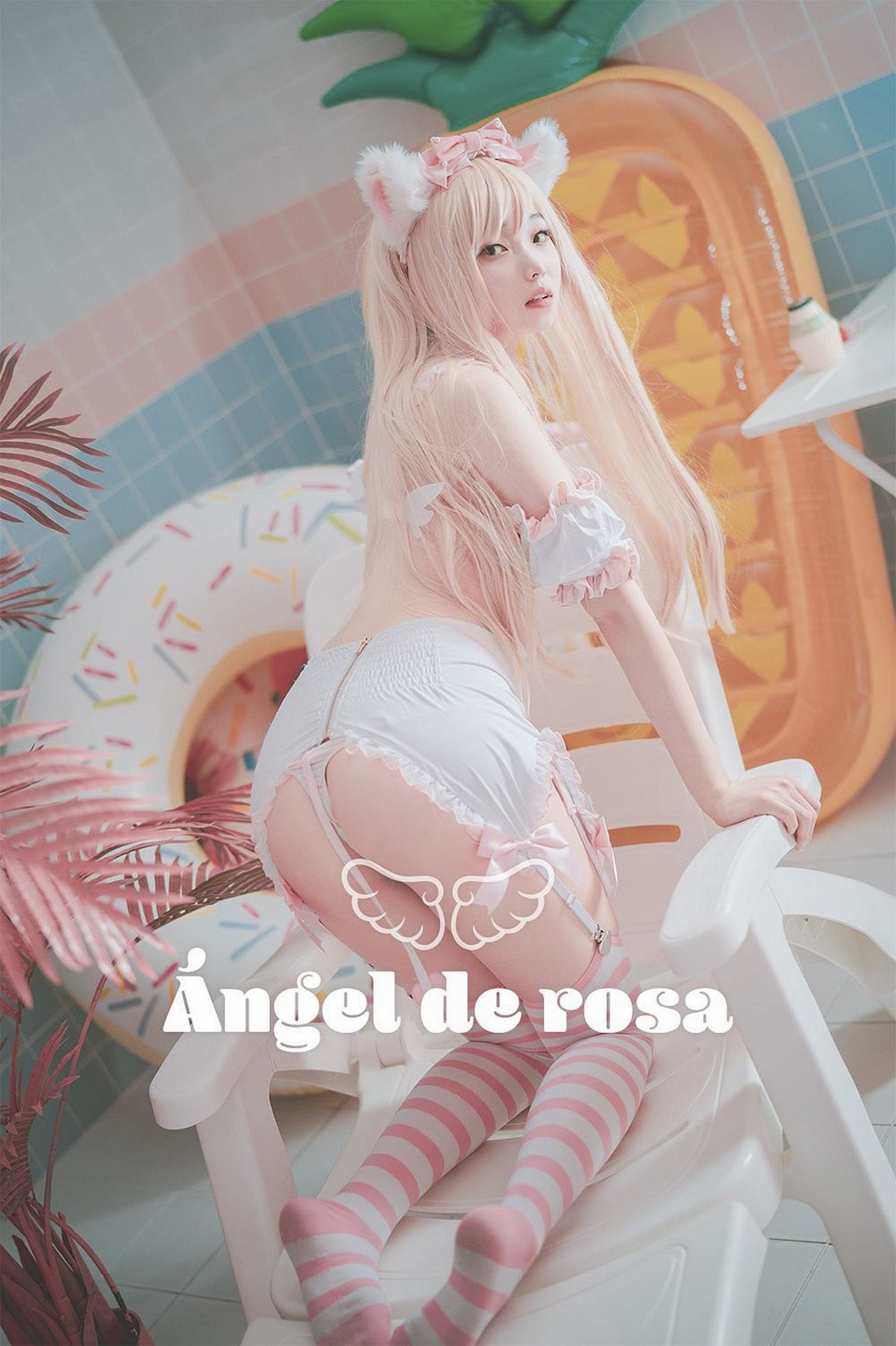xgyw.top_[DJAWA]No.137_模特BamBi_Ángel de Rosa主题私房性感内衣配白丝袜迷人诱惑写真49P