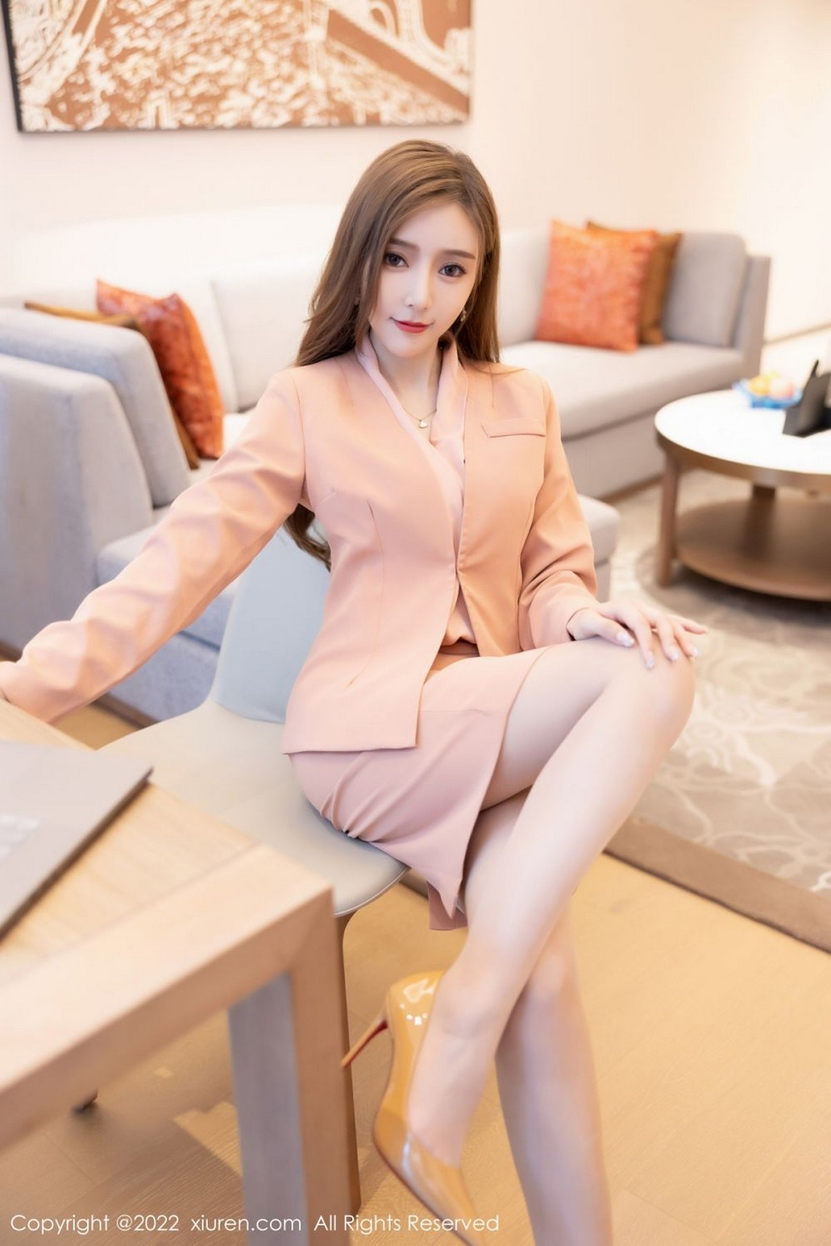 xgyw.top_XiuRen第5257期_女神王馨瑶yanni粉色套装半脱露黑色蕾丝内衣超薄肉丝诱惑写真86P