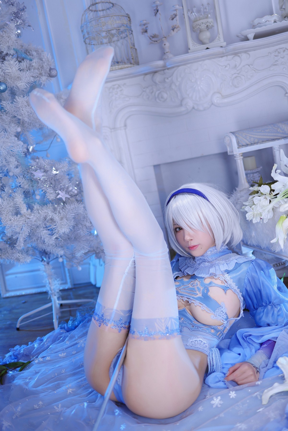xgyw.top_动漫博主水淼Aqua冰雪2B-2主题私房性感情趣内衣秀完美身材油亮肌肤诱惑写真110P
