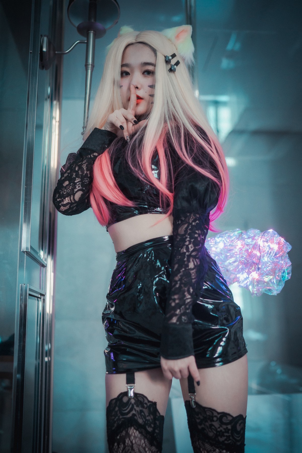 xgyw.top_[DJAWA]No.136_模特Zia_Ahri The Baddest主题半脱露缕空内衣配丁字裤撩人诱惑写真118P