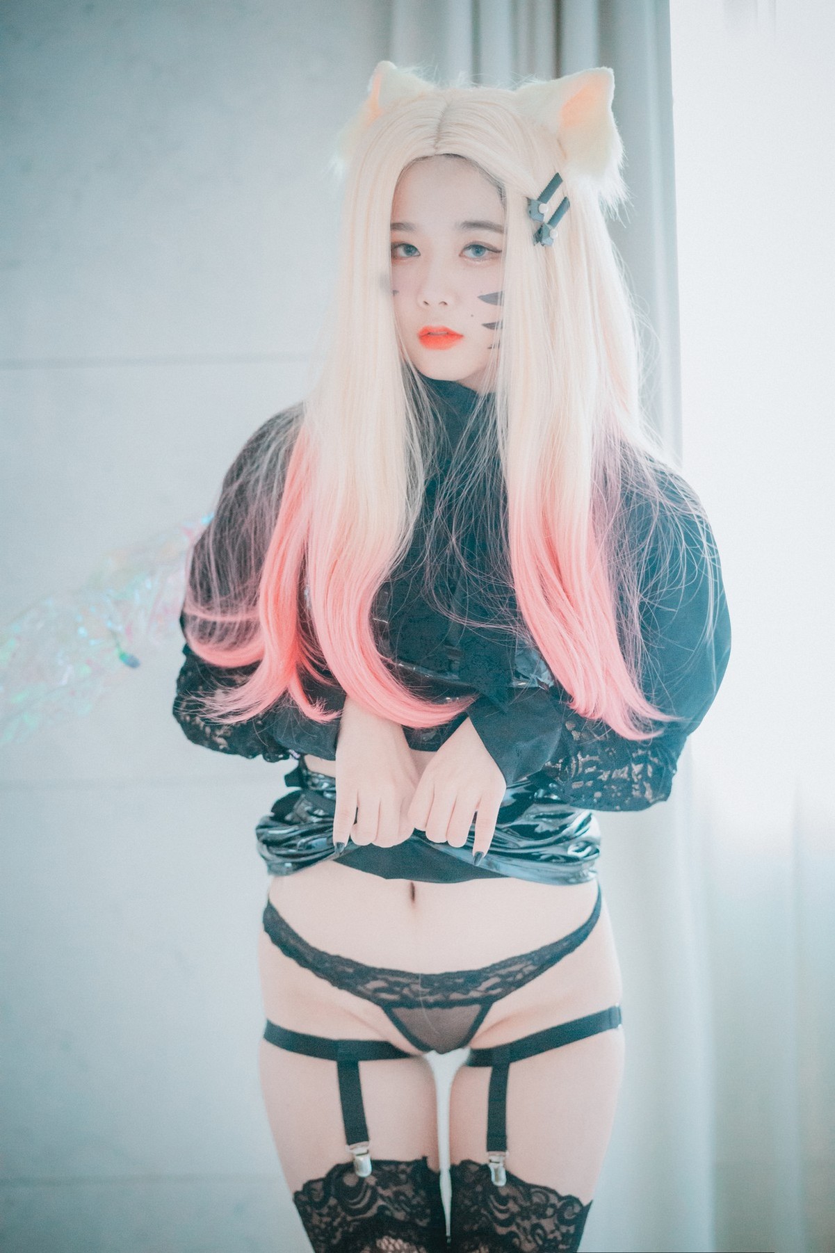 xgyw.top_[DJAWA]No.136_模特Zia_Ahri The Baddest主题半脱露缕空内衣配丁字裤撩人诱惑写真118P