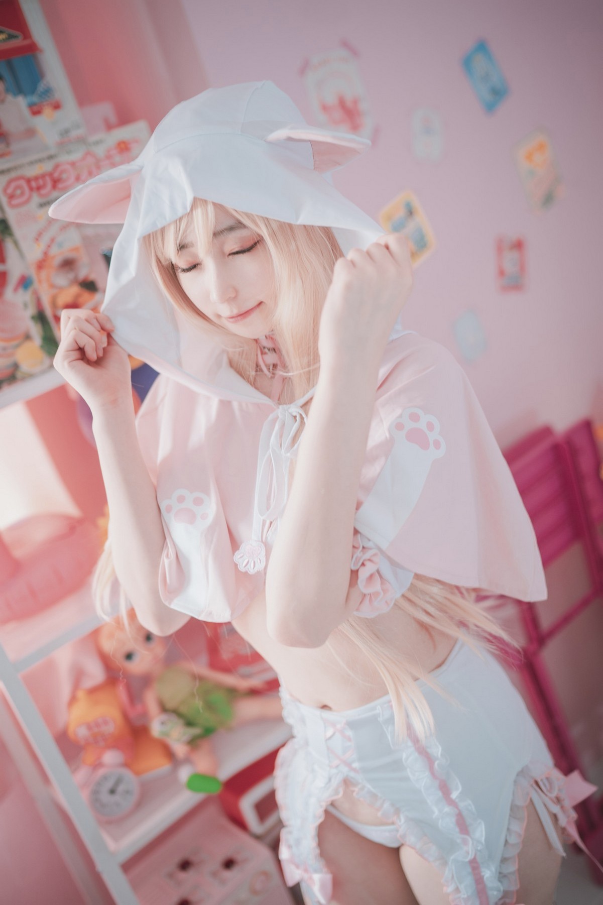 xgyw.top_[DJAWA]No.137_模特BamBi_Ángel de Rosa主题私房性感内衣配白丝袜迷人诱惑写真49P