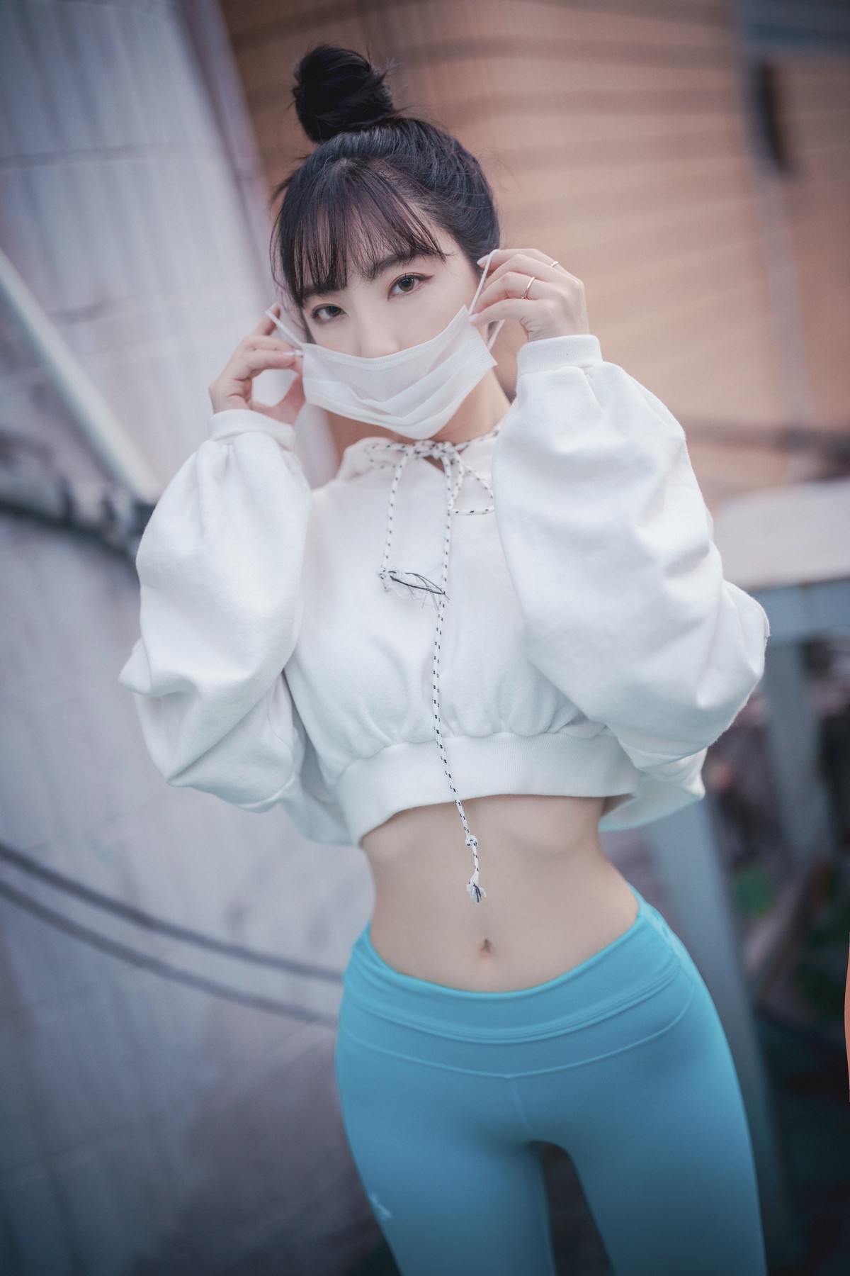 xgyw.top_[DJAWA]No.141_Hanari_Loose and Tight Cool Mint主题半脱露性感内裤秀翘臀诱惑写真85P