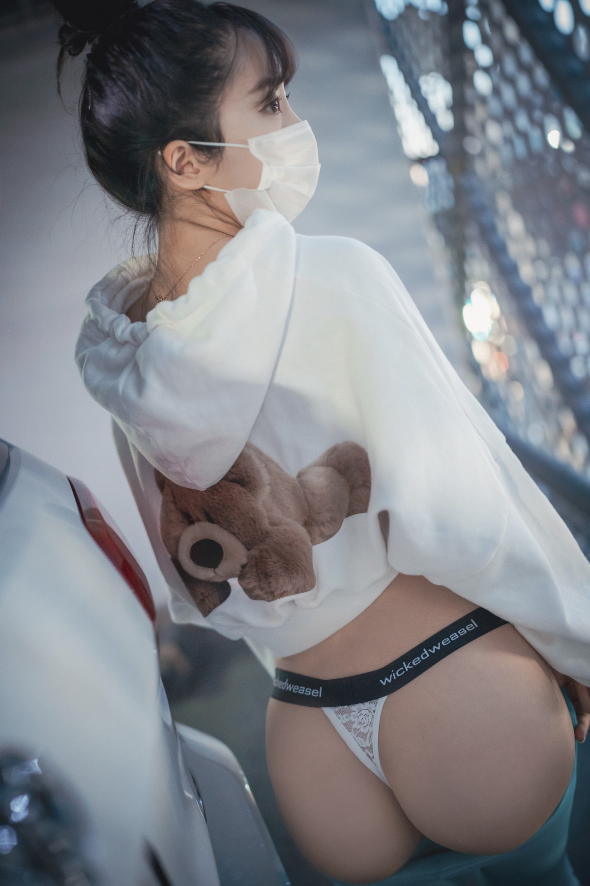 xgyw.top_[DJAWA]No.141_Hanari_Loose and Tight Cool Mint主题半脱露性感内裤秀翘臀诱惑写真85P