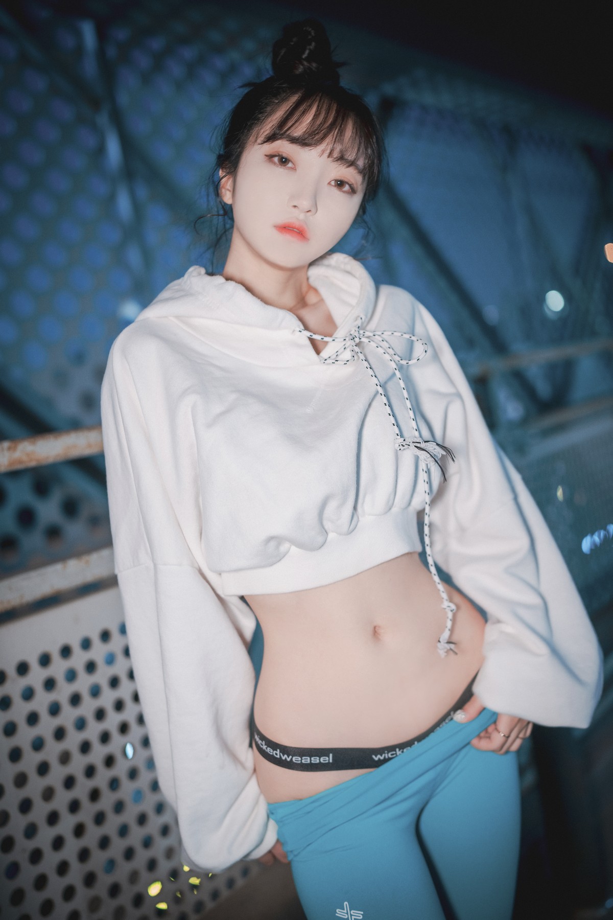 xgyw.top_[DJAWA]No.141_Hanari_Loose and Tight Cool Mint主题半脱露性感内裤秀翘臀诱惑写真85P