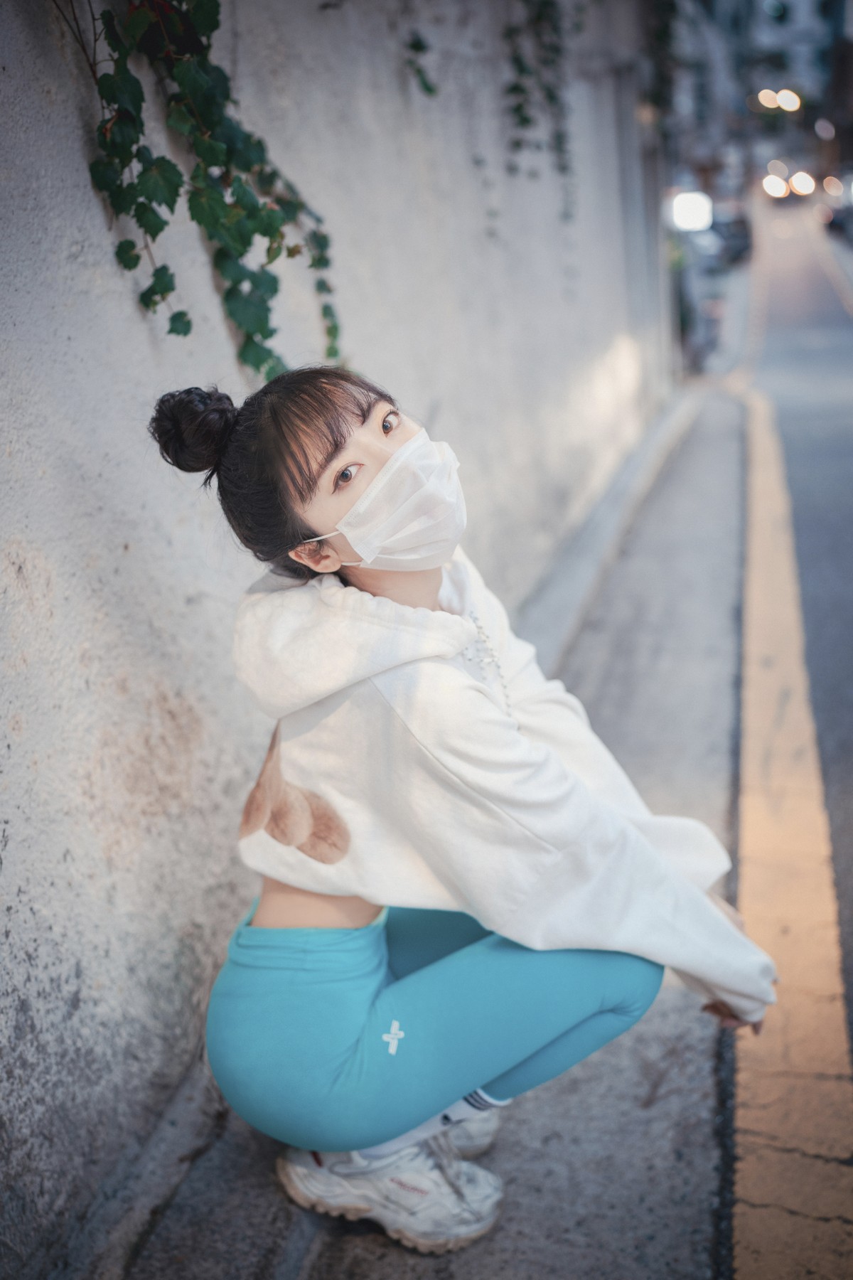 xgyw.top_[DJAWA]No.141_Hanari_Loose and Tight Cool Mint主题半脱露性感内裤秀翘臀诱惑写真85P