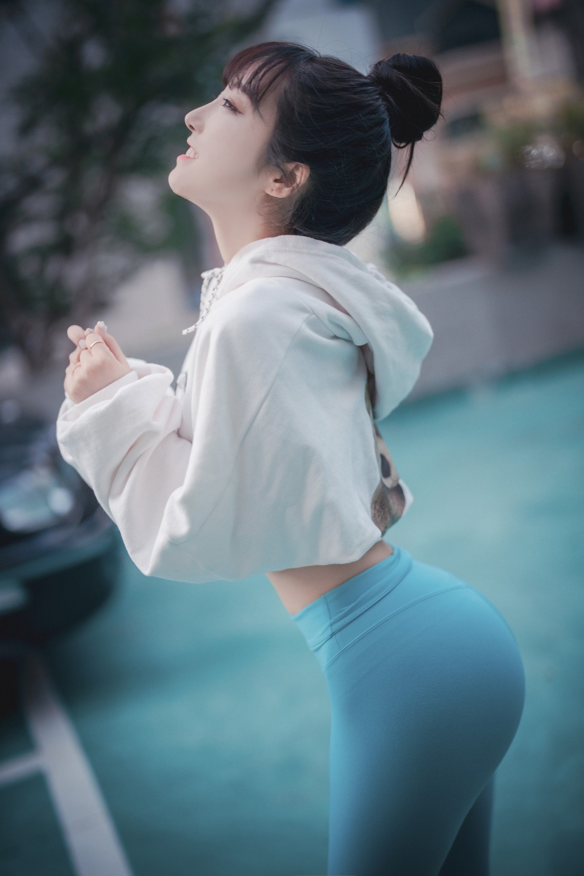 xgyw.top_[DJAWA]No.141_Hanari_Loose and Tight Cool Mint主题半脱露性感内裤秀翘臀诱惑写真85P