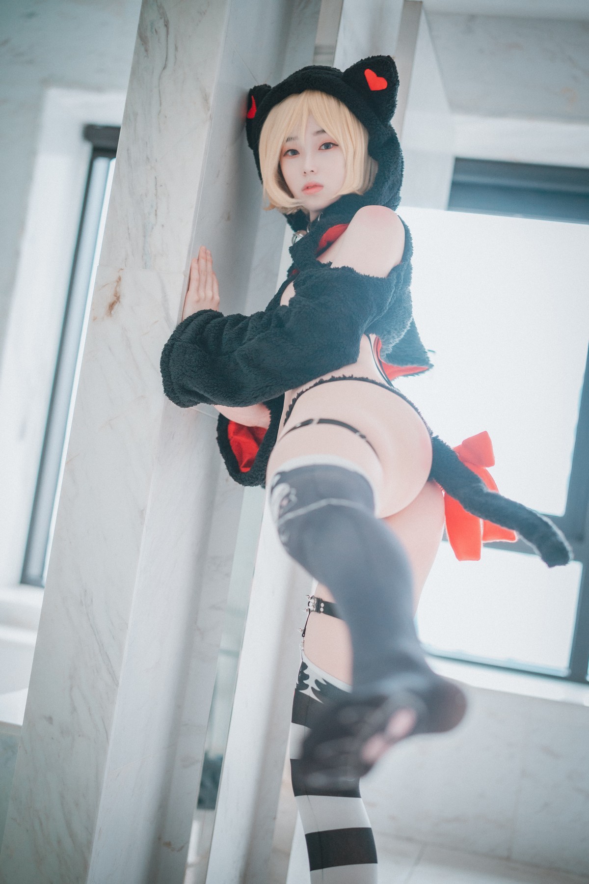 xgyw.top_[DJAWA]No.144_韩国模特_Naughty Black Cat主题私房性感猫女郎服饰迷人诱惑写真101P