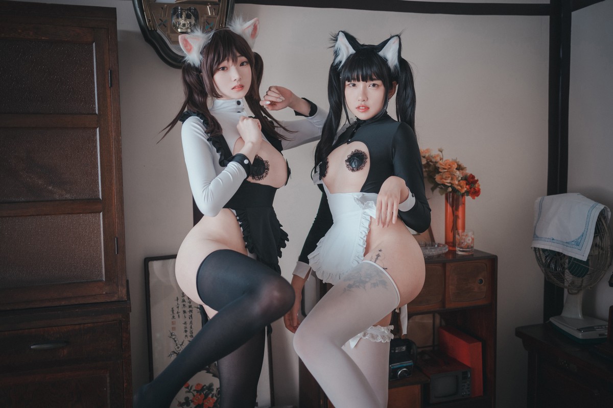 xgyw.top_[DJAWA]No.142_Bambi&Sonson_Maid Mansion主题私房姐妹花性感女仆装诱惑写真153P