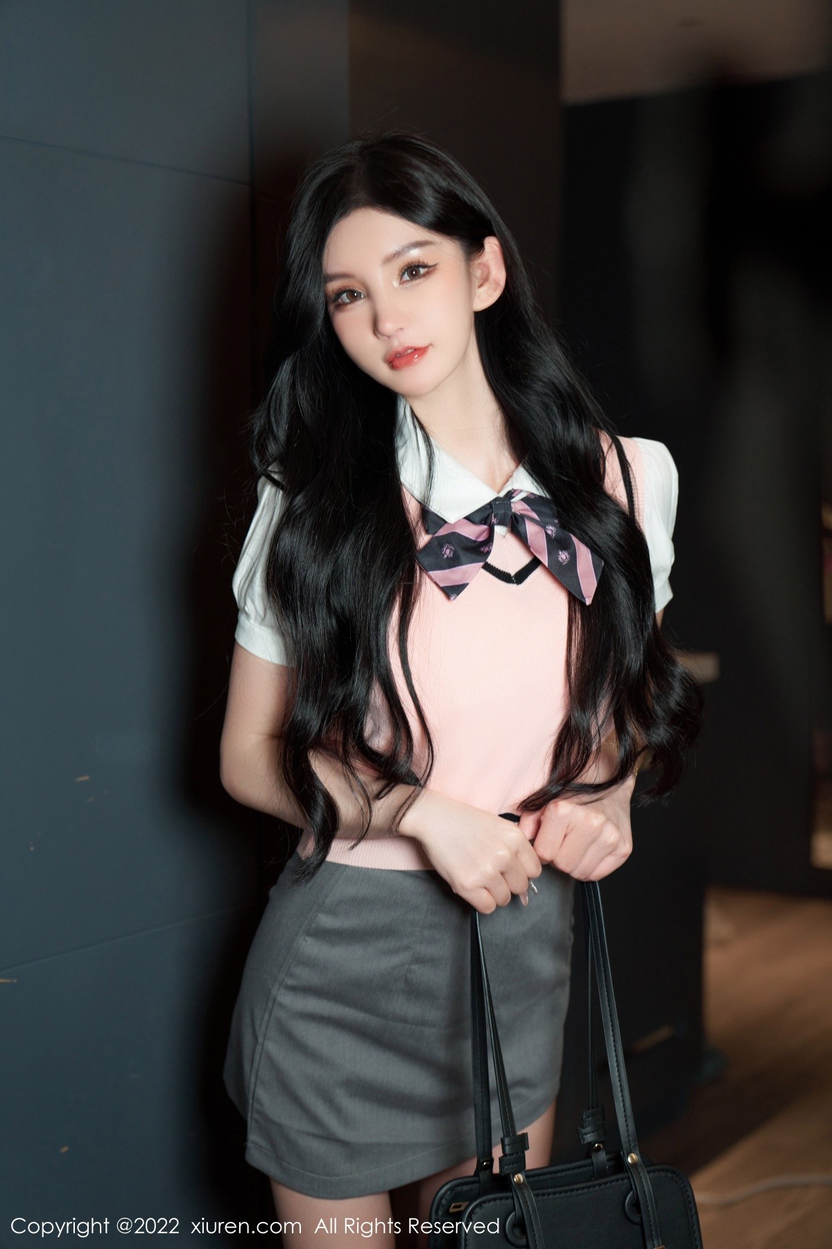 xgyw.top_XiuRen第5285期_女神周于希Sally心愿旅拍私房情趣捆绑露淡粉蕾丝内衣诱惑写真86P