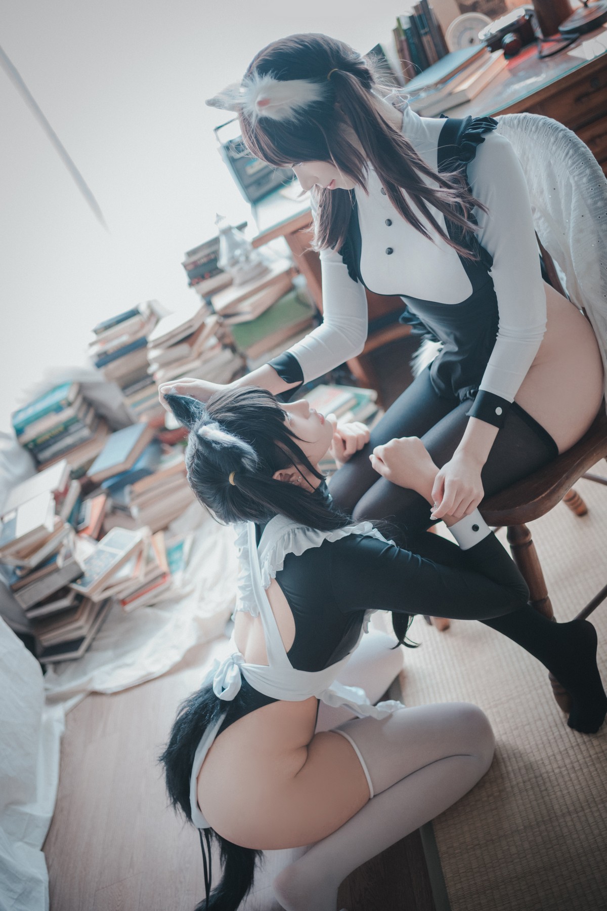 xgyw.top_[DJAWA]No.142_Bambi&Sonson_Maid Mansion主题私房姐妹花性感女仆装诱惑写真153P
